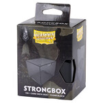 Arcane Tinmen Dragon Shield: Strongbox: 100+ Card Deck Box: Clear Black