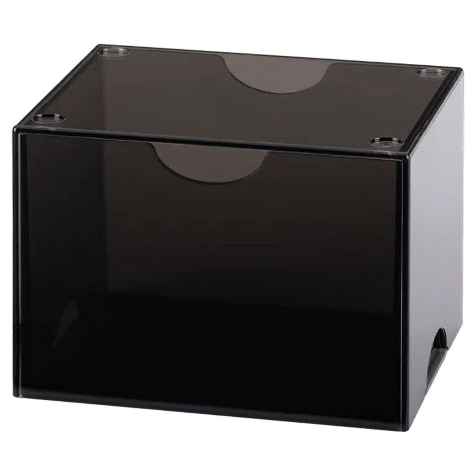 Arcane Tinmen Dragon Shield: Strongbox: 100+ Card Deck Box: Clear Black