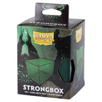 Arcane Tinmen Dragon Shield: Strongbox: 100+ Card Deck Box: Clear Green