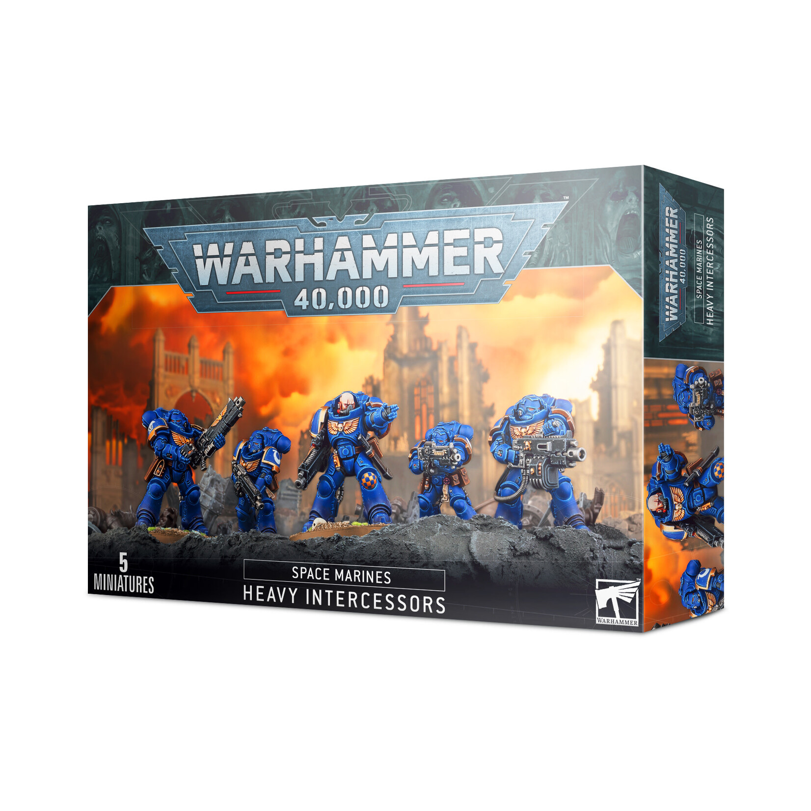 Games Workshop Warhammer 40K: Space Marines: Heavy Intercessor Squad