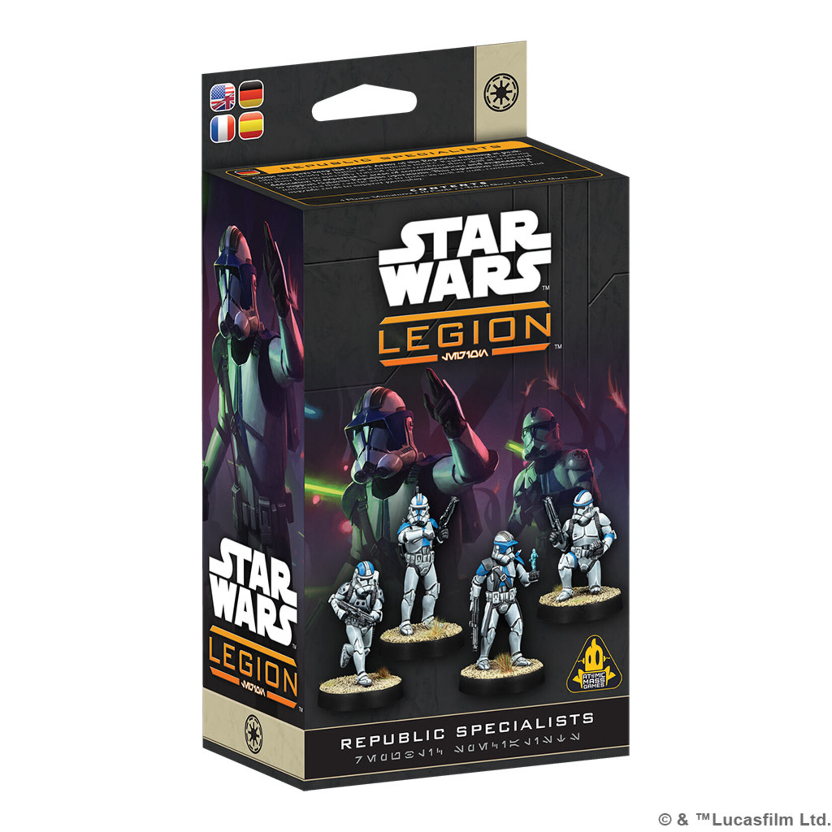 Atomic Mass Games PRERELEASE Star Wars: Legion: Republic Specialists