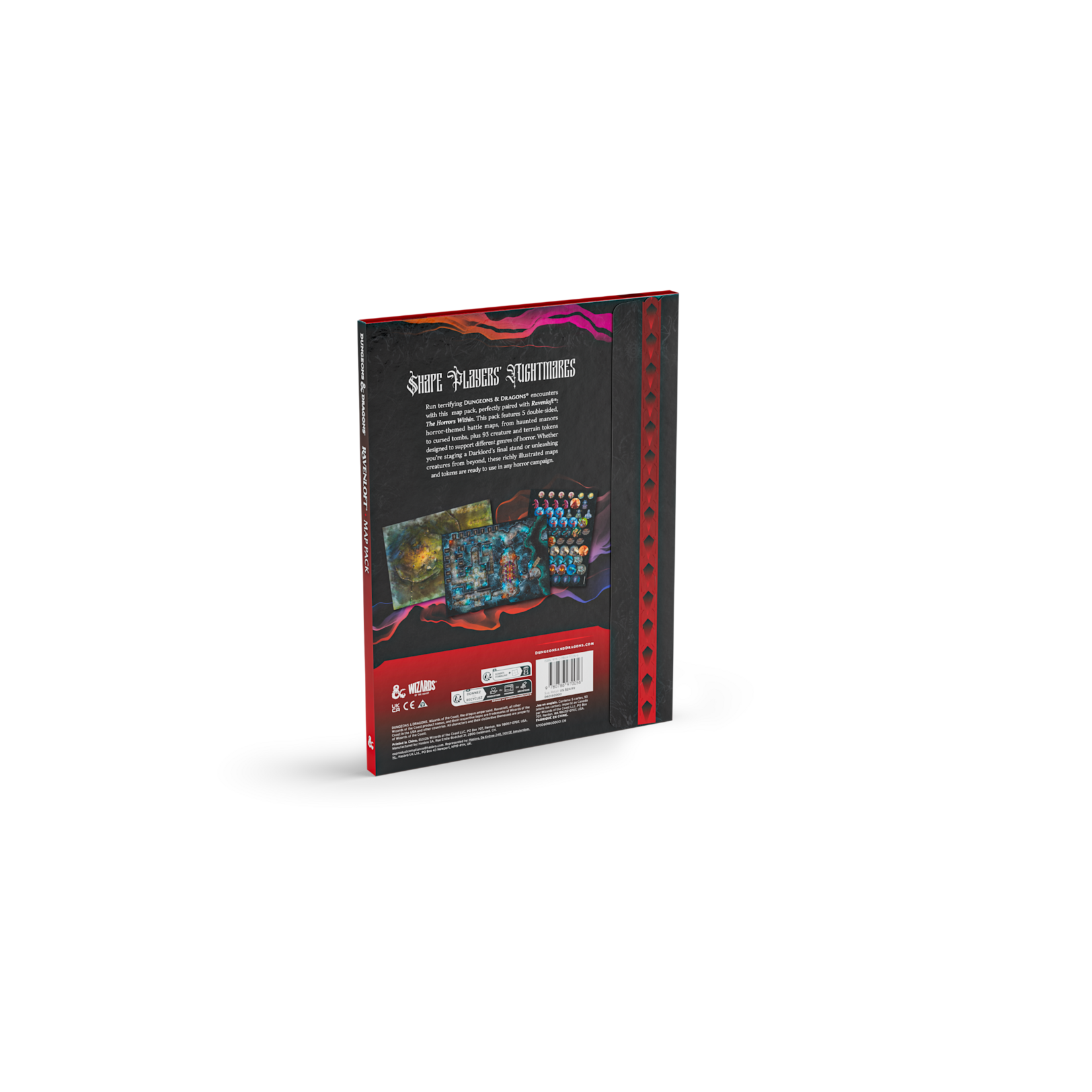 Wizards of the Coast Dungeons & Dragons: Ravenloft: The Horrors Within Map Pack