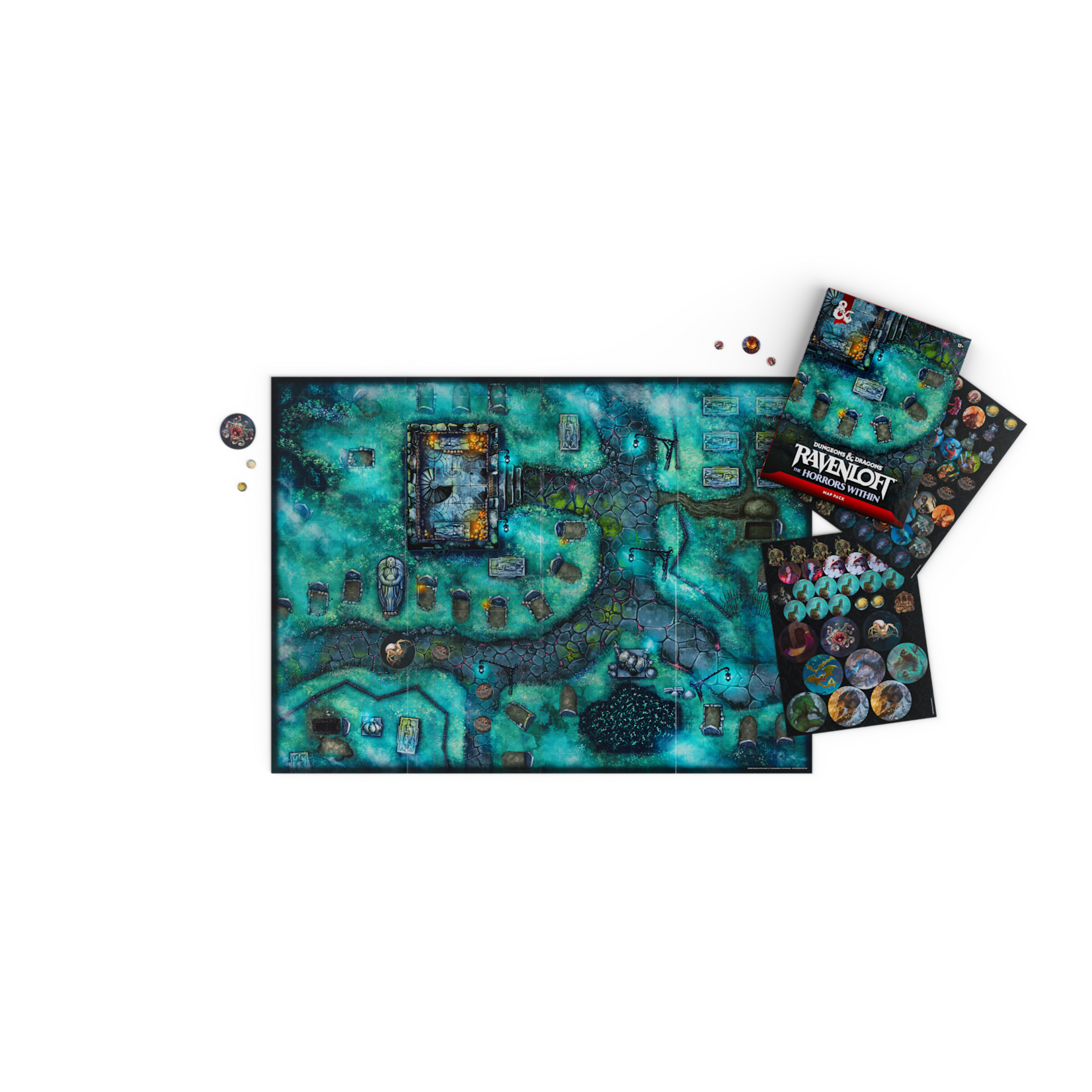 Wizards of the Coast Dungeons & Dragons: Ravenloft: The Horrors Within Map Pack