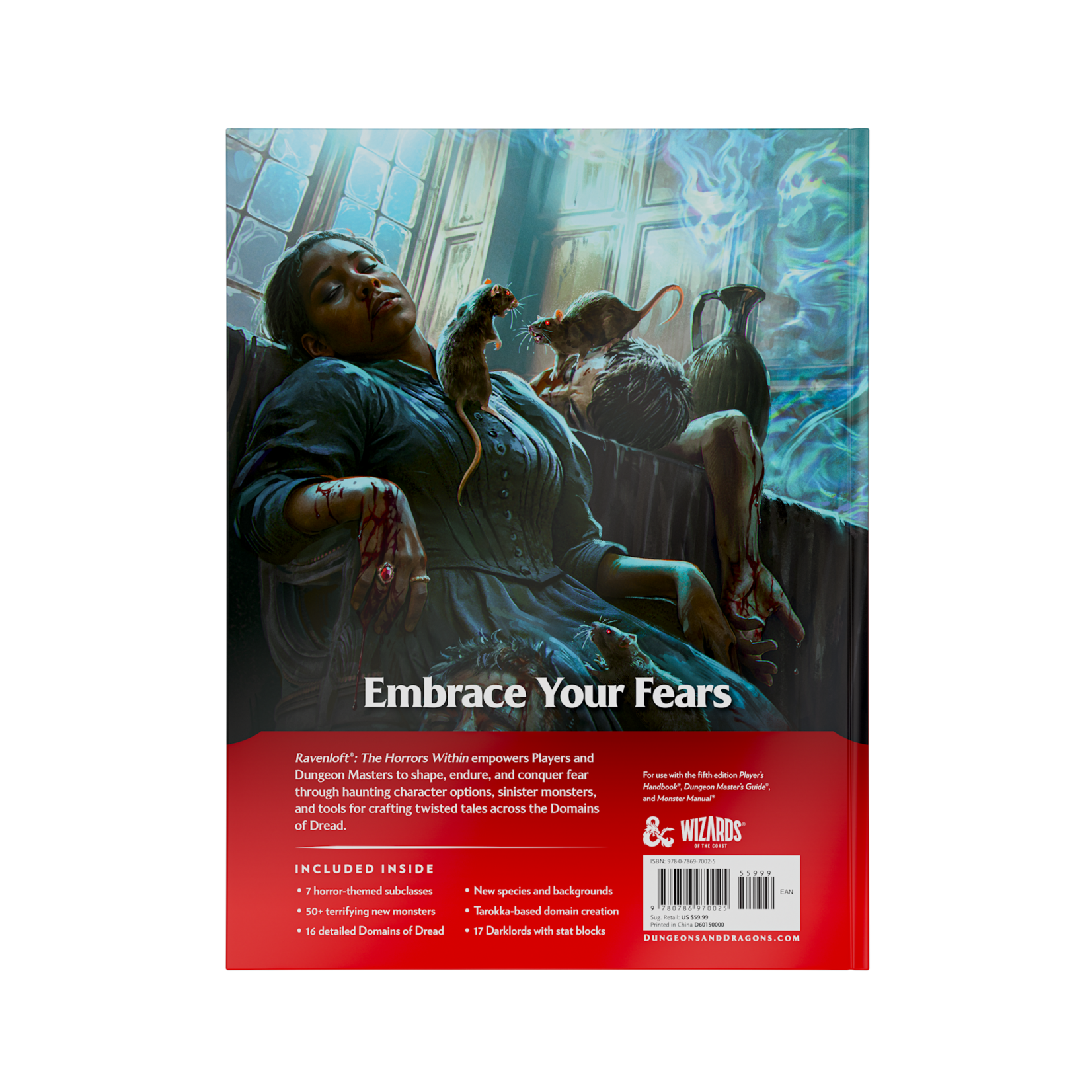 Wizards of the Coast Dungeons & Dragons: Ravenloft: The Horrors Within (Standard Cover)