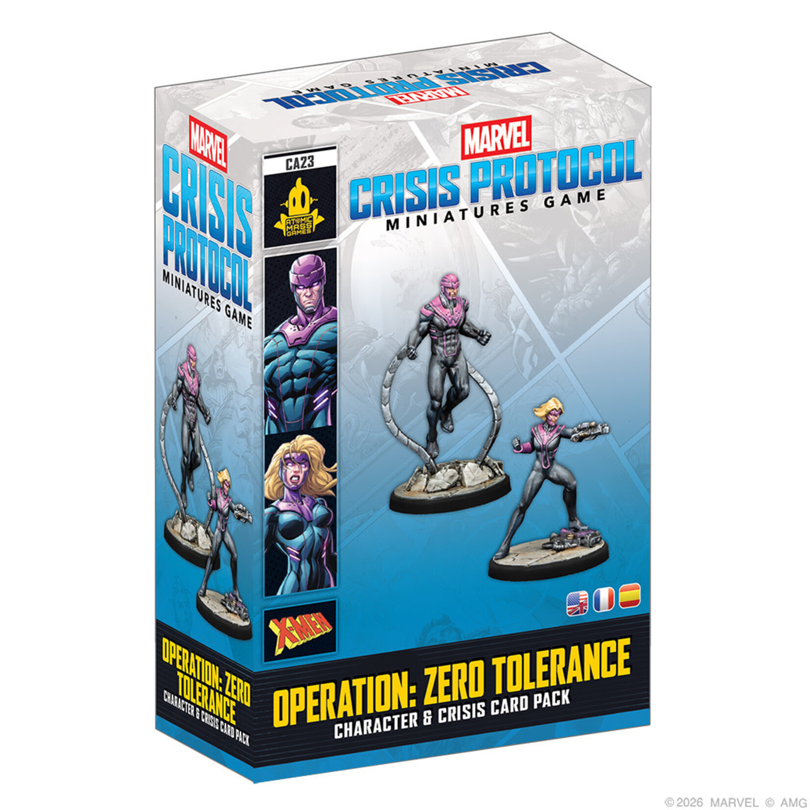 Atomic Mass Games PRERELEASE Marvel: Crisis Protocol: Operation: Zero Tolerance Character & Crisis Card Pack