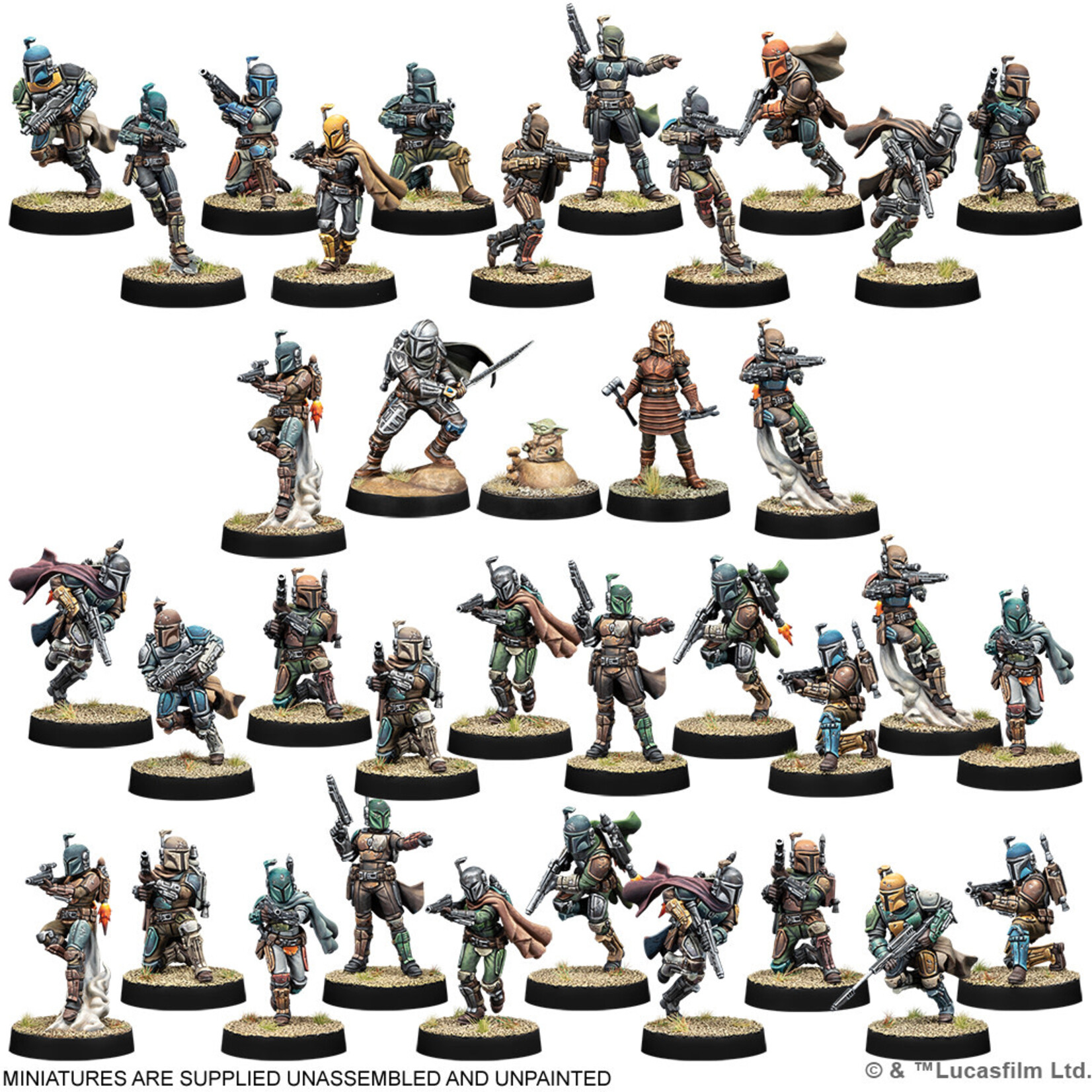 Atomic Mass Games PRERELEASE Star Wars: Legion: Mandalorian Army Box