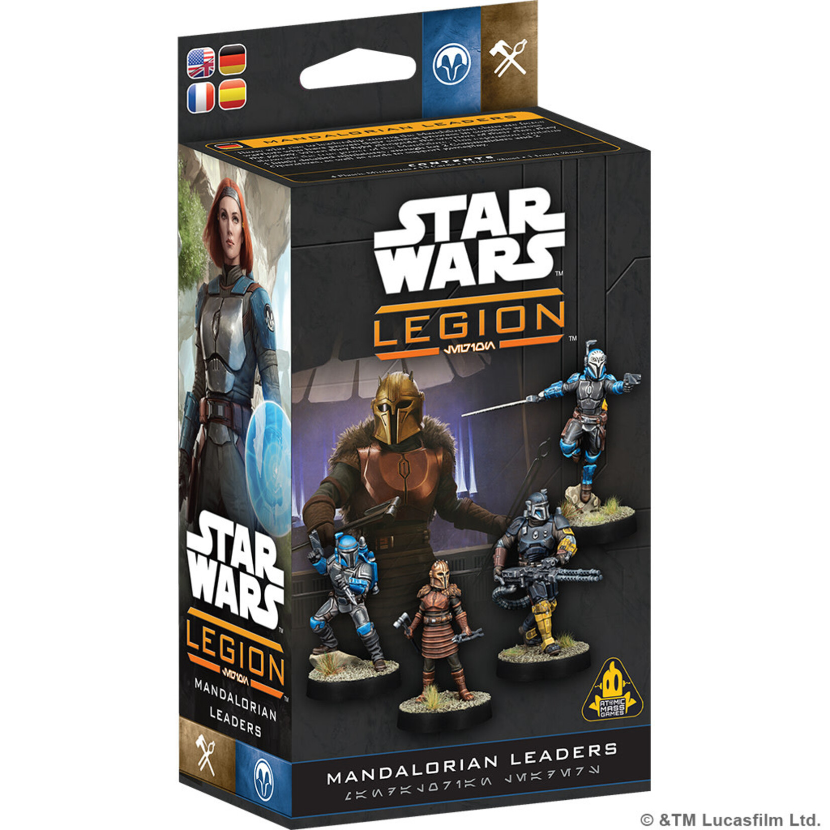 Atomic Mass Games PRERELEASE Star Wars: Legion: Mandalorian Leaders