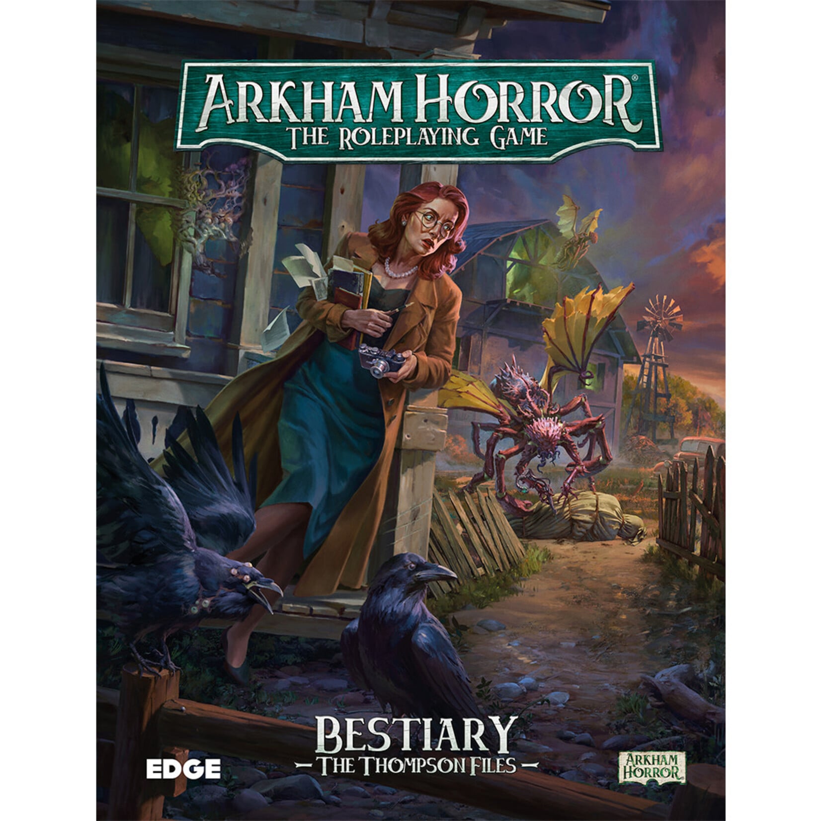 Edge PRERELEASE Arkham Horror RPG: Bestiary: The Thompson Files