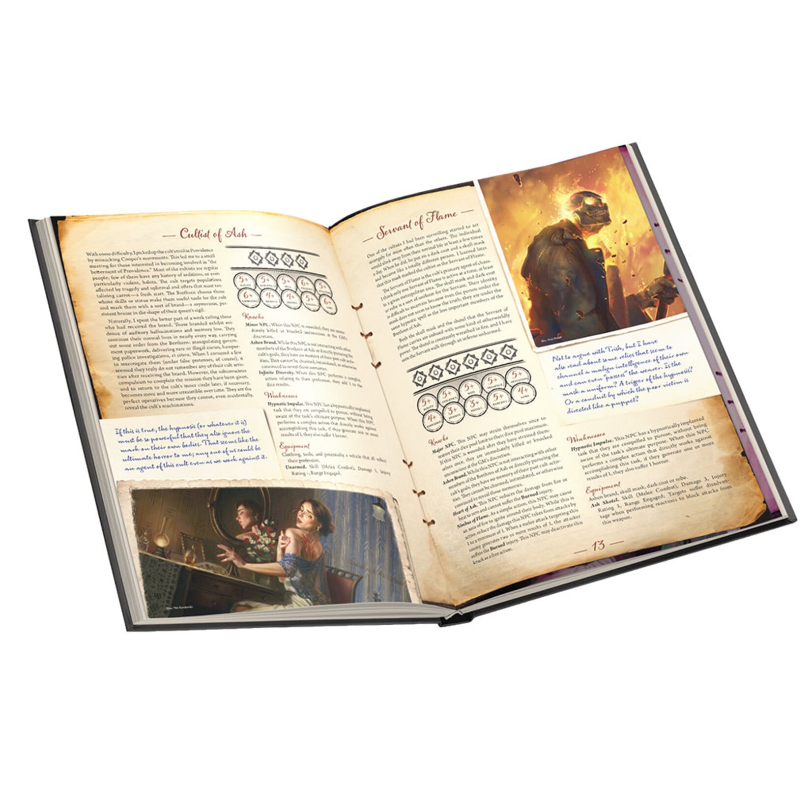 Edge Arkham Horror RPG: Bestiary: The Thompson Files