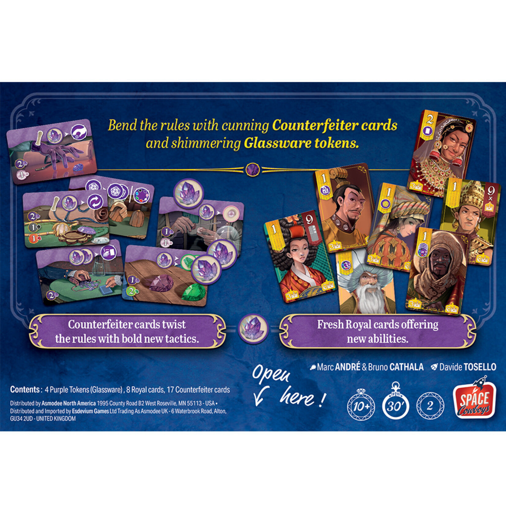 Space Cowboys PRERELEASE Splendor Duel: The Counterfeiters Expansion