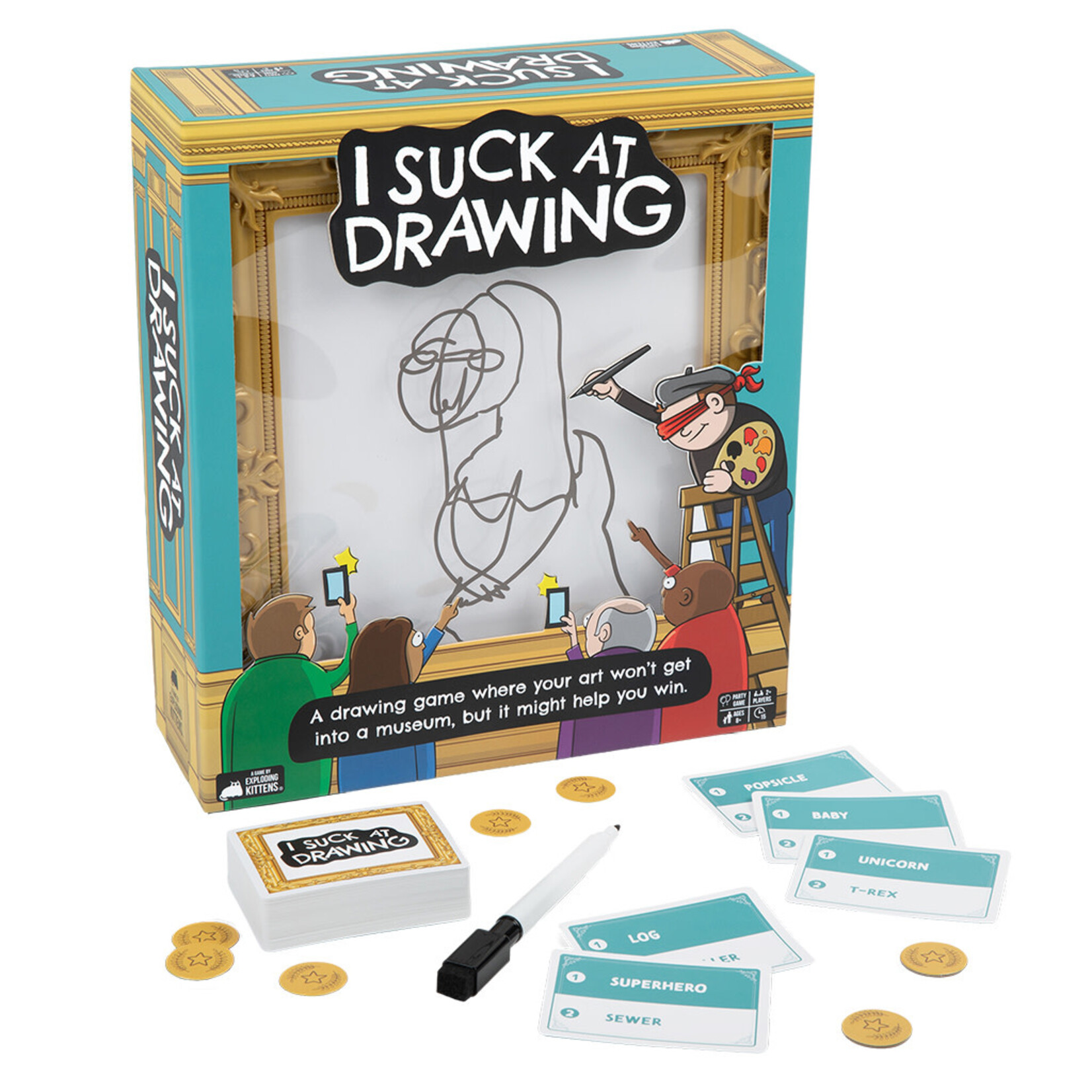 Exploding Kittens I Suck At Drawing