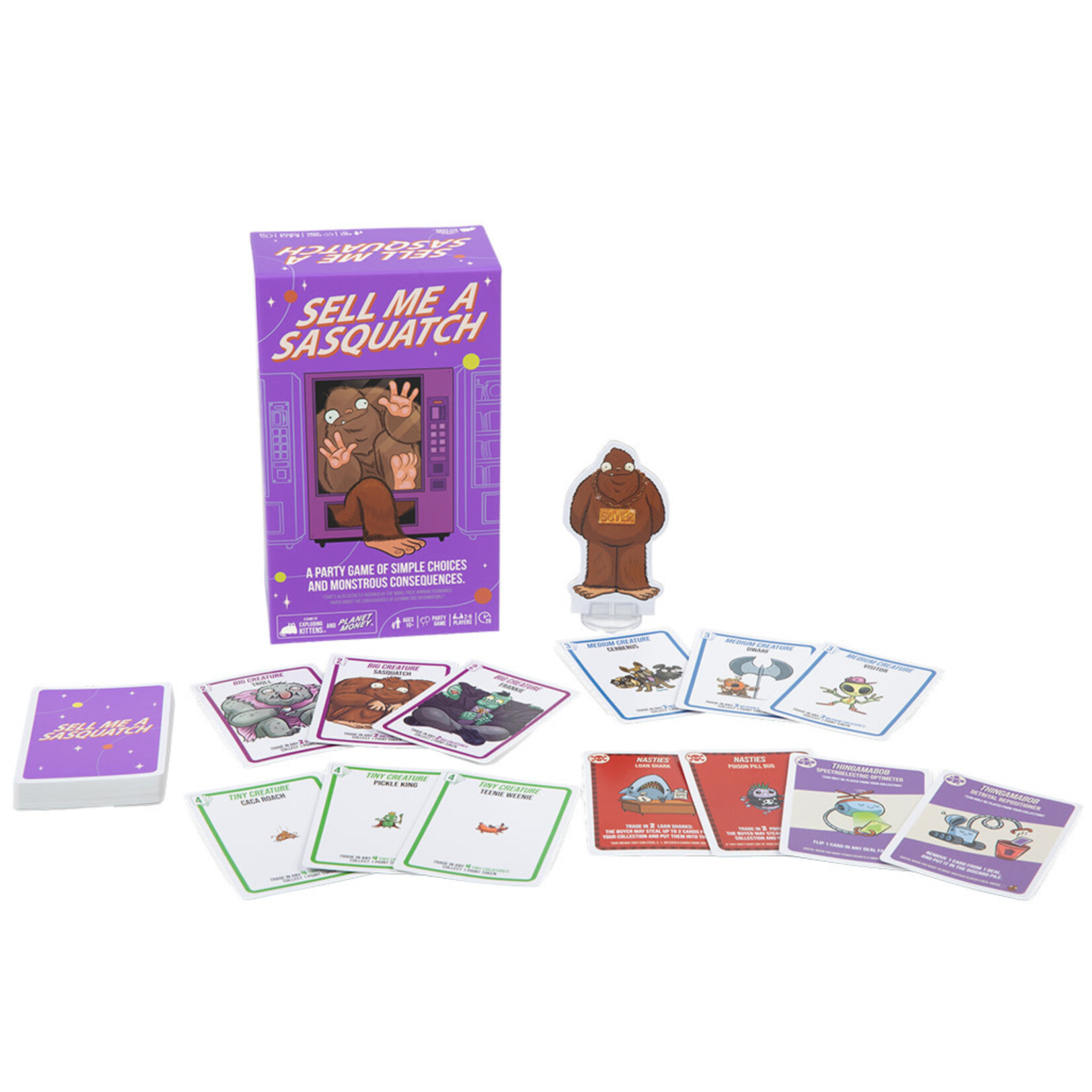 Exploding Kittens Sell Me a Sasquatch