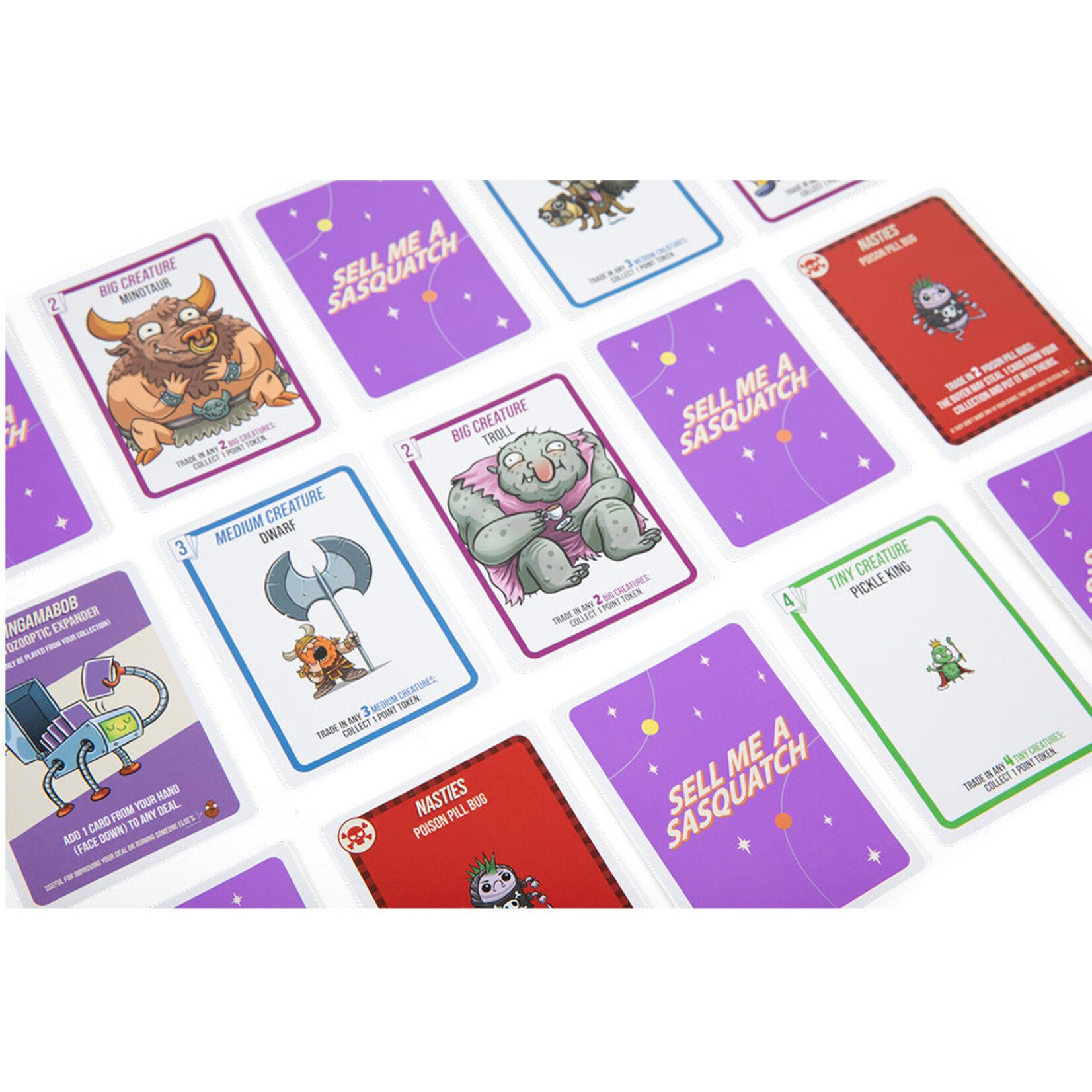 Exploding Kittens PRERELEASE Sell Me a Sasquatch