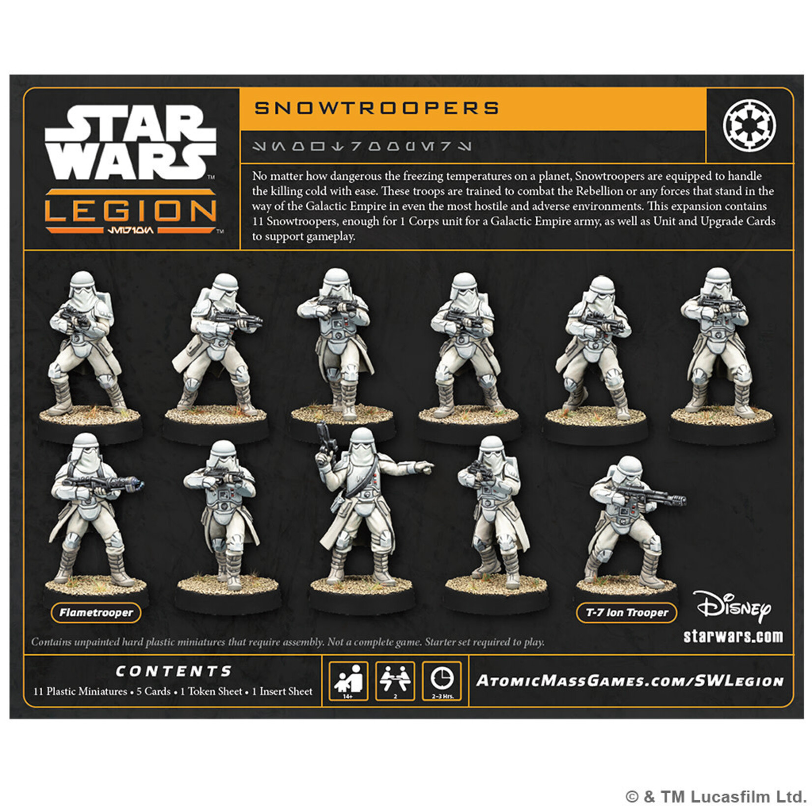 Atomic Mass Games PRERELEASE Star Wars: Legion: X-34 Snowtroopers