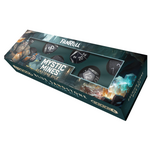 FanRoll by Metallic Dice Games Mystic Mines: 16mm Stone Polyhedral Dice Set: Blue Sandstone