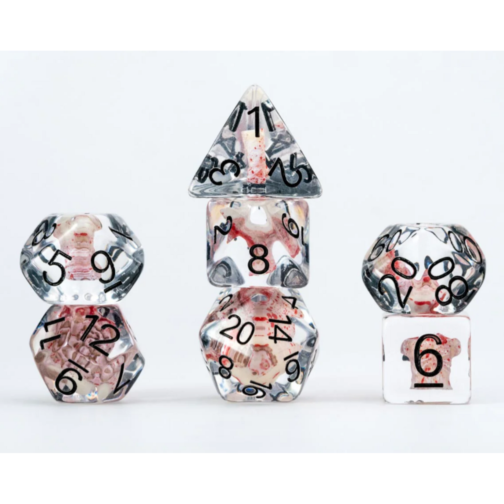FanRoll by Metallic Dice Games The Walking Dead: Dismembered Zombie Inclusion Dice