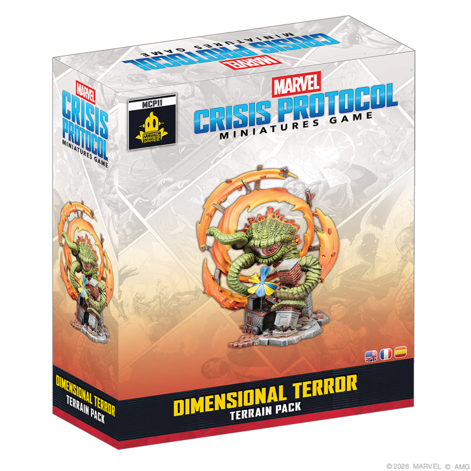 Atomic Mass Games PRERELEASE Marvel: Crisis Protocol: Dimensional Terror Terrain Pack
