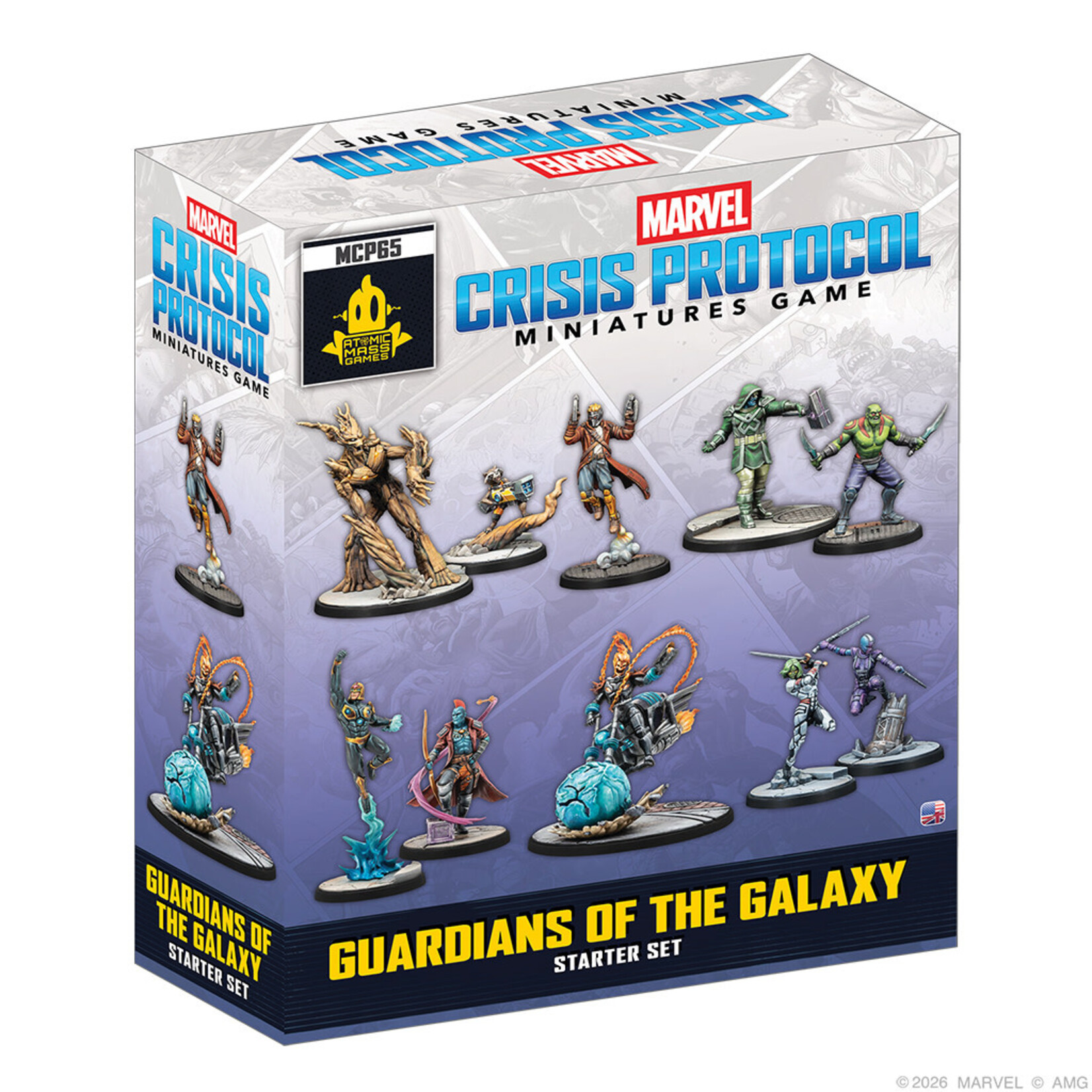 Atomic Mass Games Marvel: Crisis Protocol: Guardians of the Galaxy Starter Set