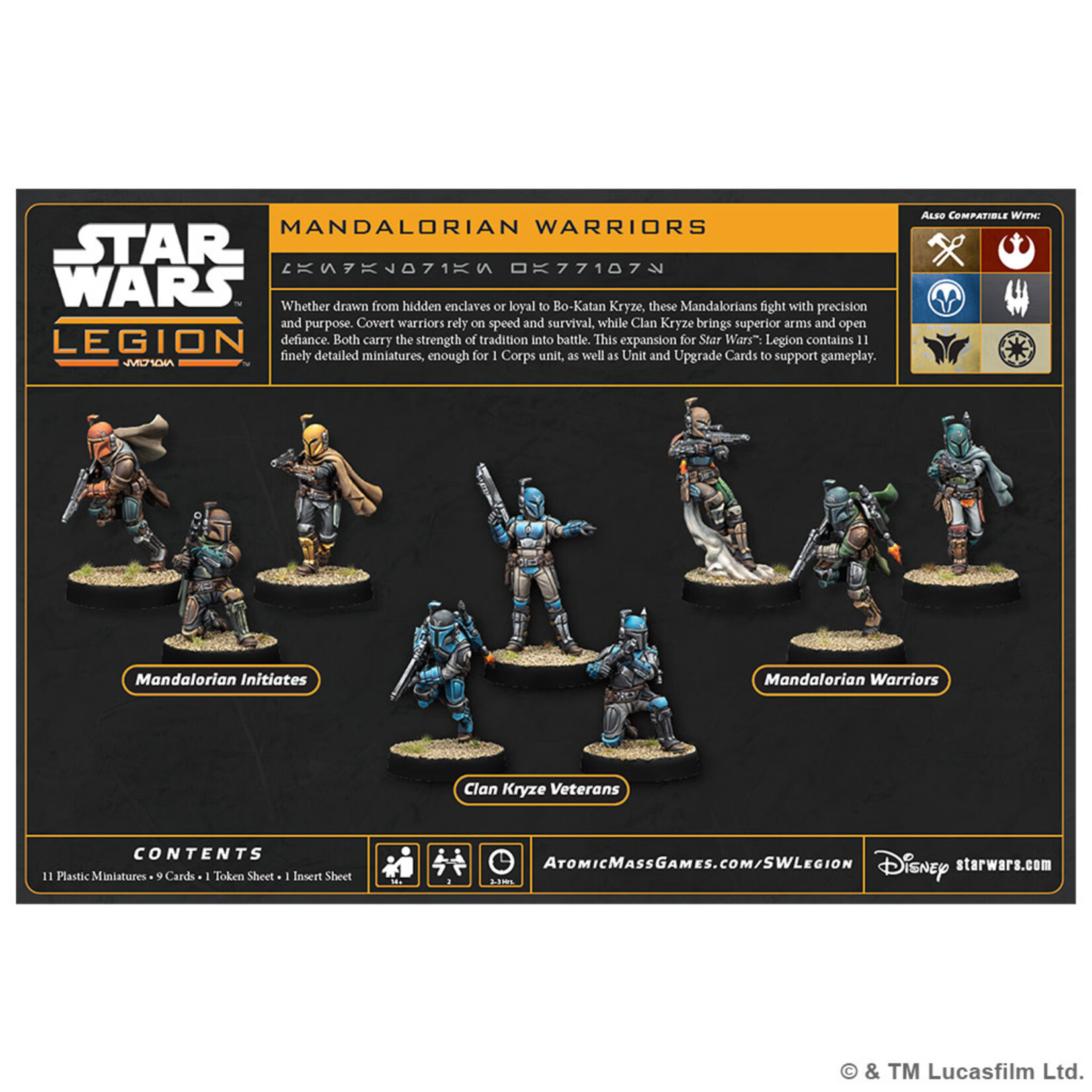 Atomic Mass Games Star Wars: Legion: Mandalorian Warriors