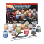 Games Workshop Warhammer 40,000 Paints + Tools Set