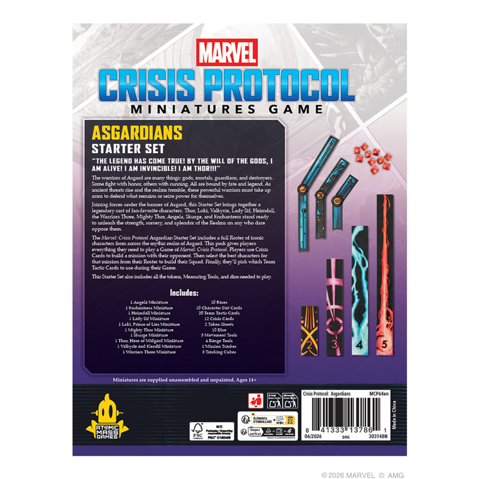 Atomic Mass Games Marvel: Crisis Protocol: Asgardians Starter Set