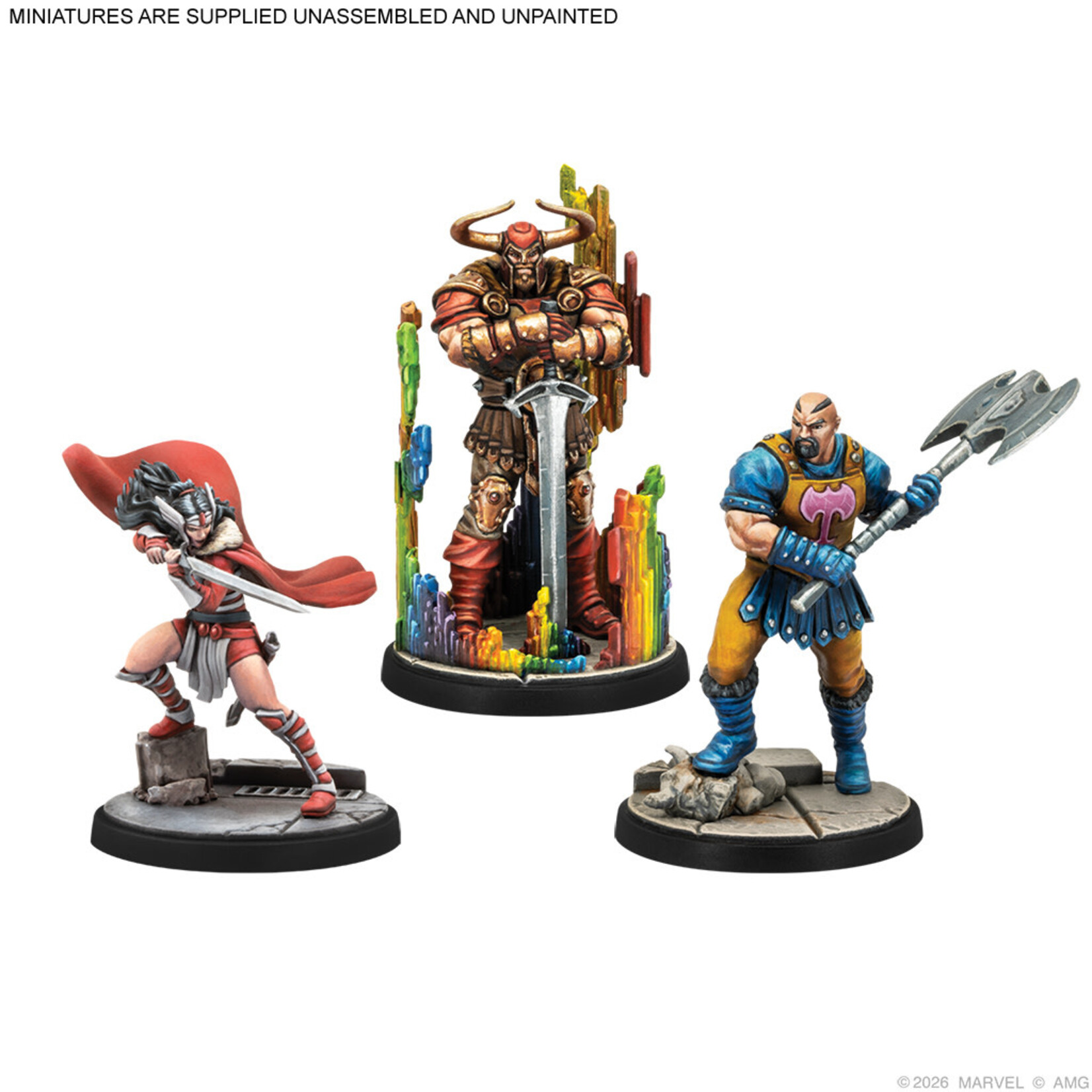 Atomic Mass Games Marvel: Crisis Protocol: Asgardians Starter Set