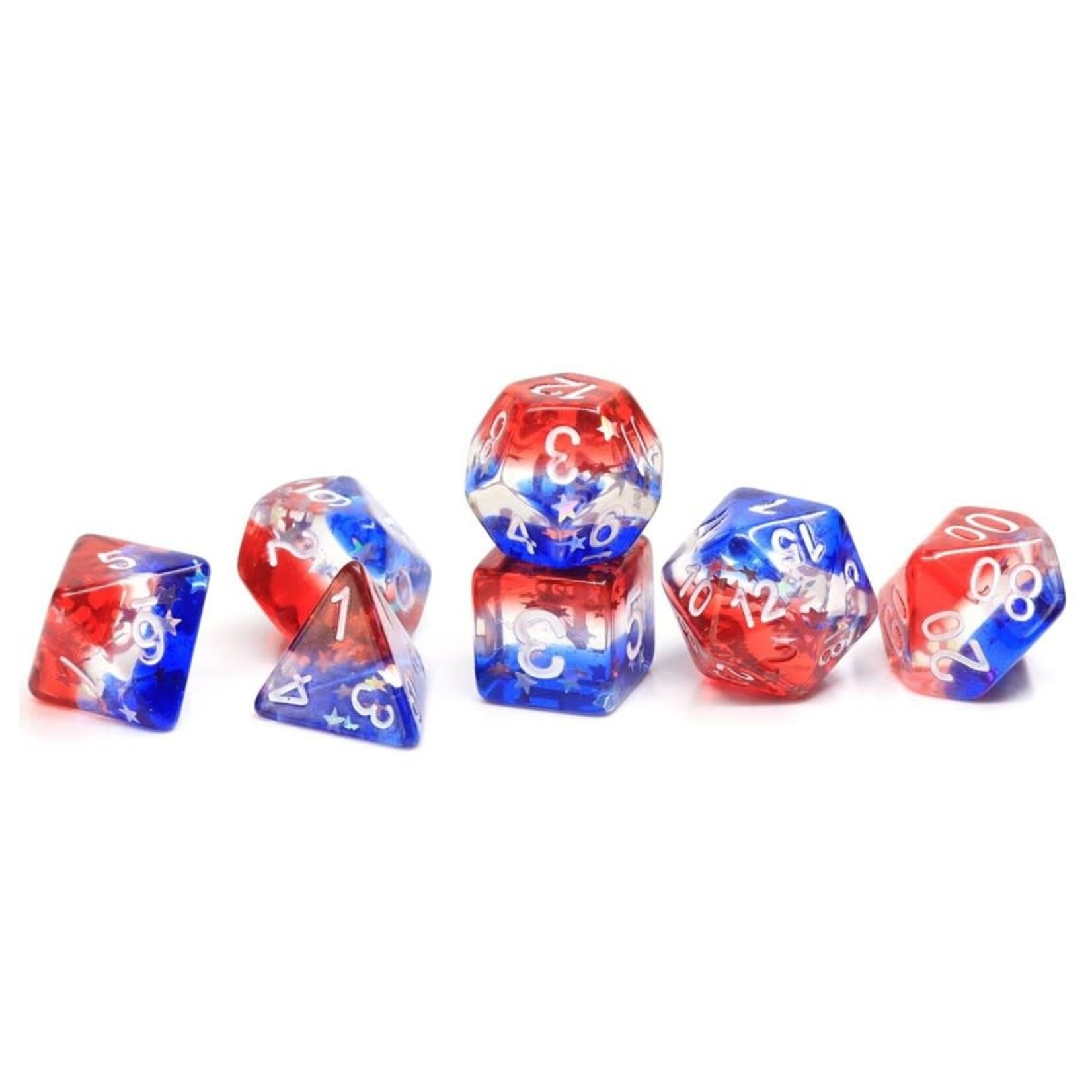 Sirius Dice 7-Die Set: Star Spangled Banner