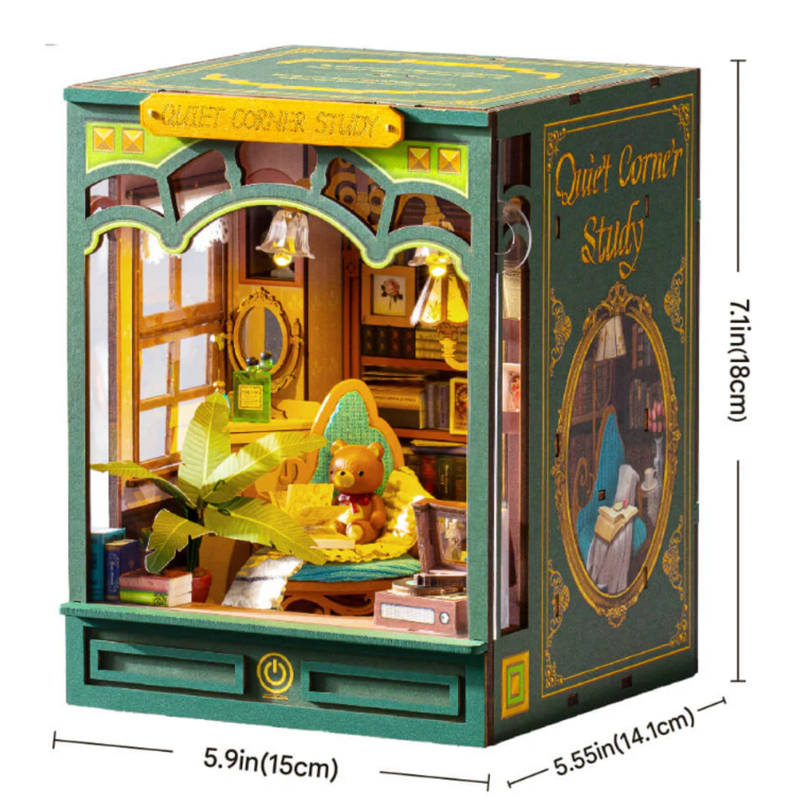 Robotime Rolife: Quiet Corner Study Book Nook & Wonderland