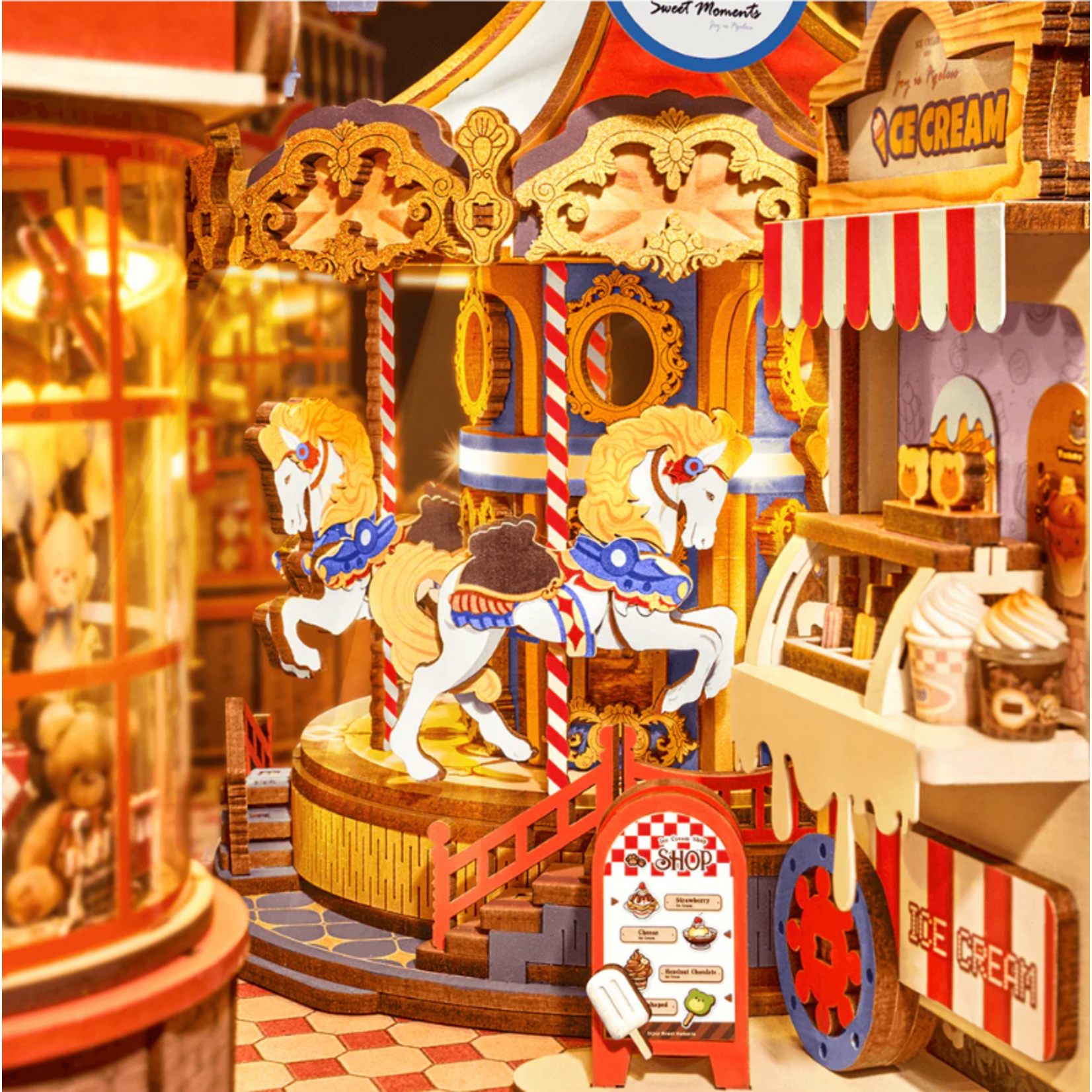 Robotime Rolife: Fairytale Amusement Park Book Nook & Wonderland