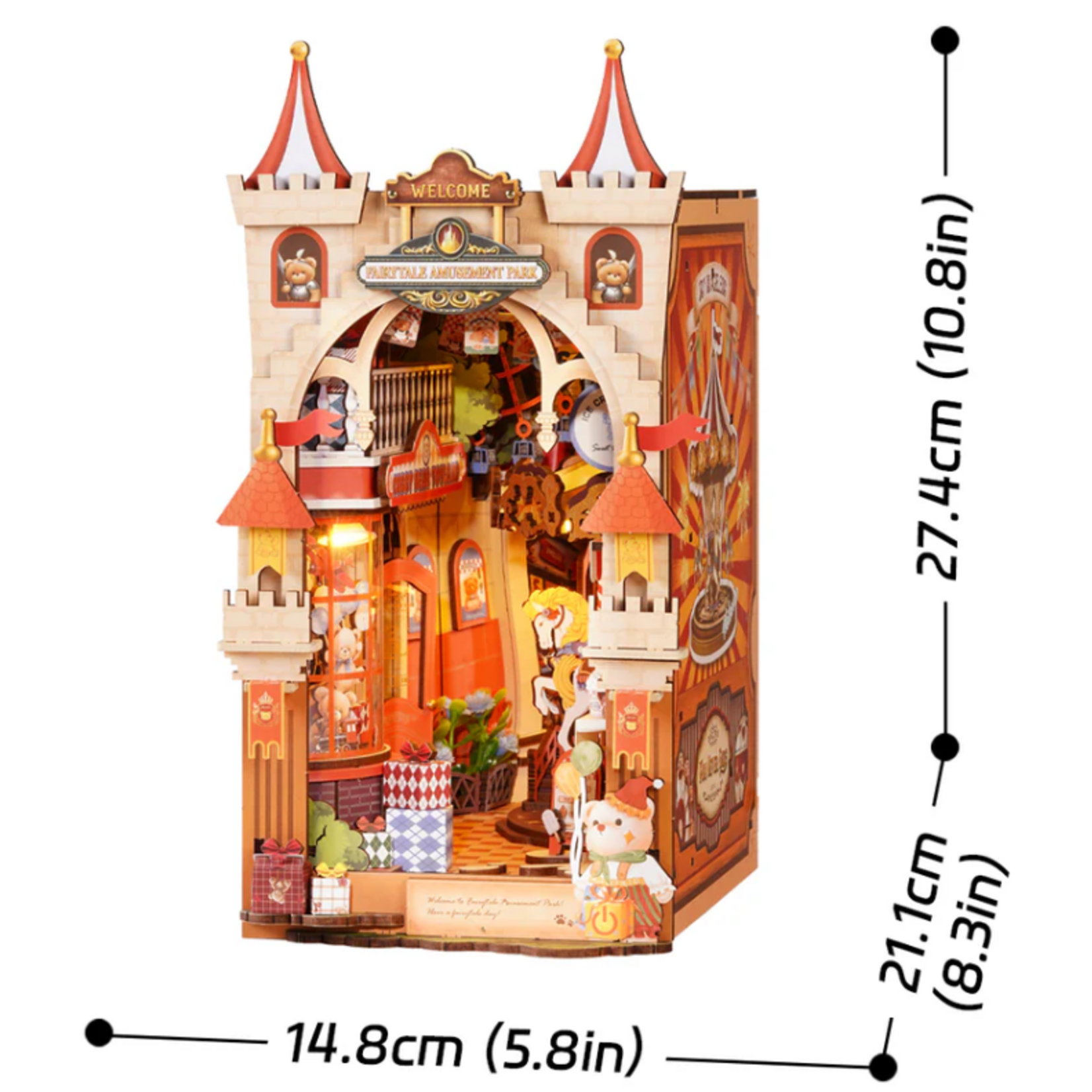 Robotime Rolife: Fairytale Amusement Park Book Nook & Wonderland