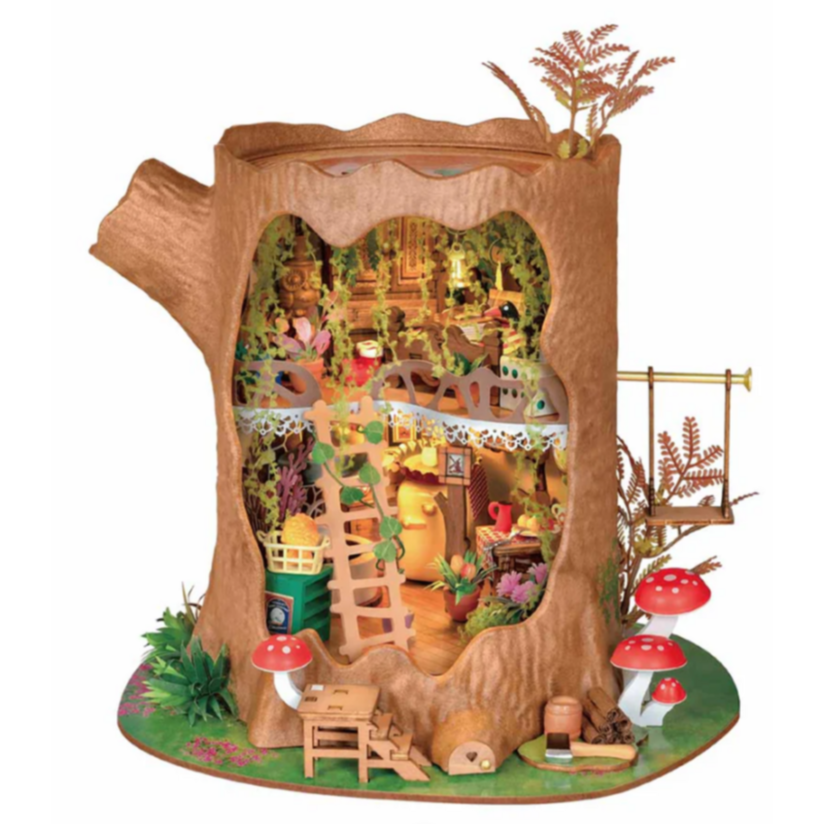 Robotime Rolife: Fairytale Tree House DIY Miniature House