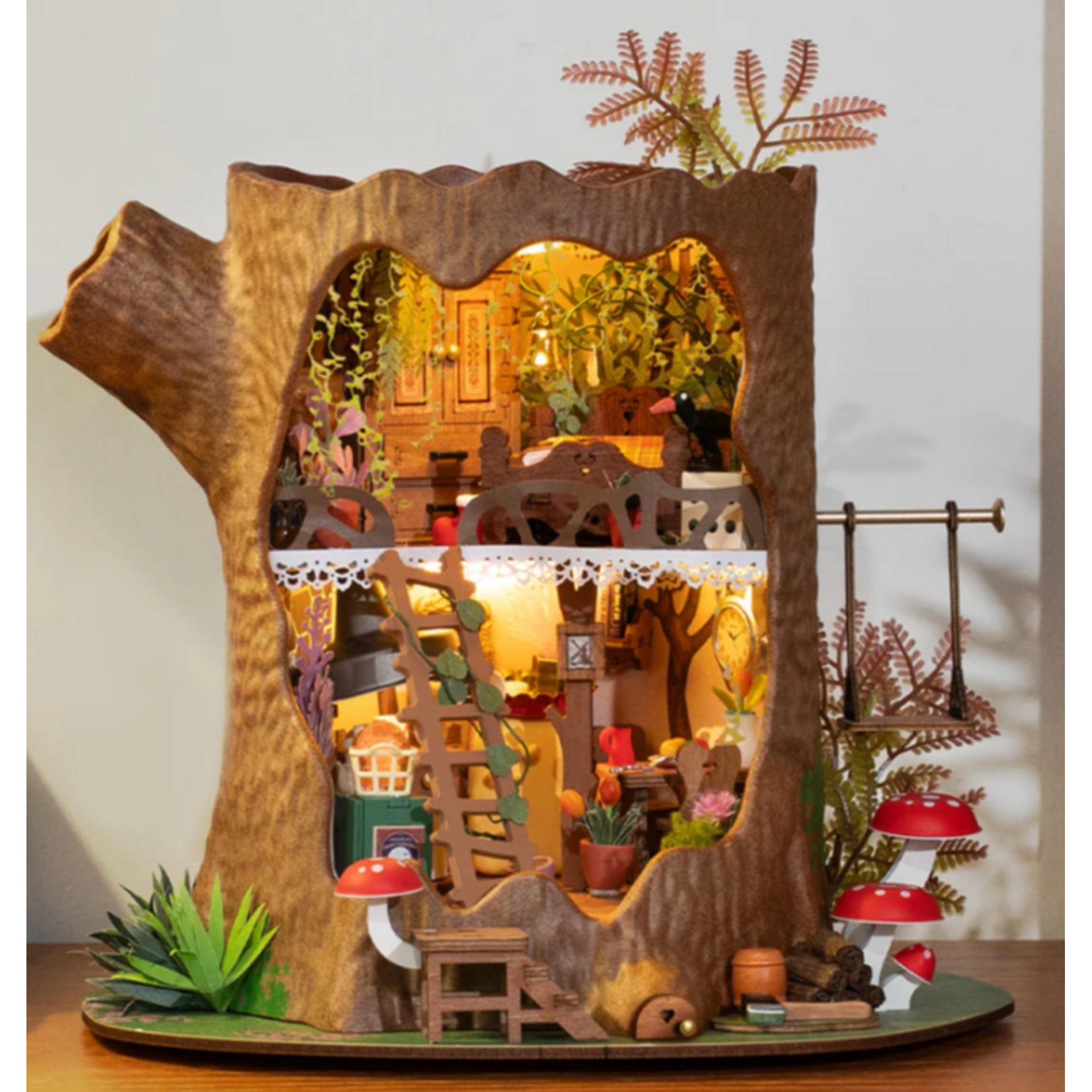 Robotime Rolife: Fairytale Tree House DIY Miniature House