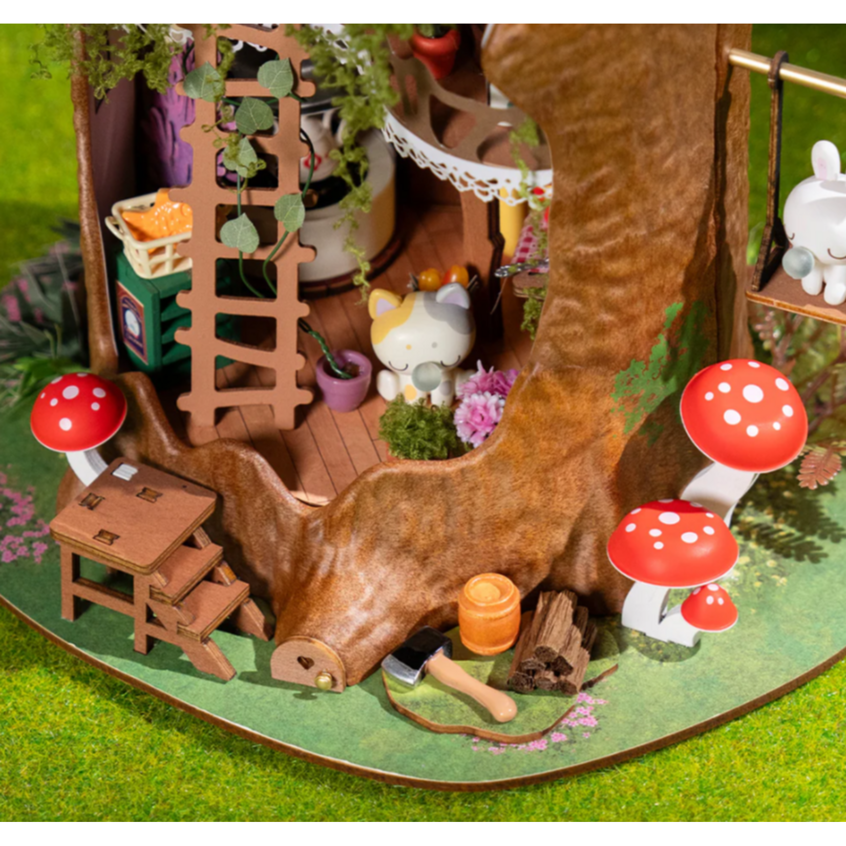 Robotime Rolife: Fairytale Tree House DIY Miniature House