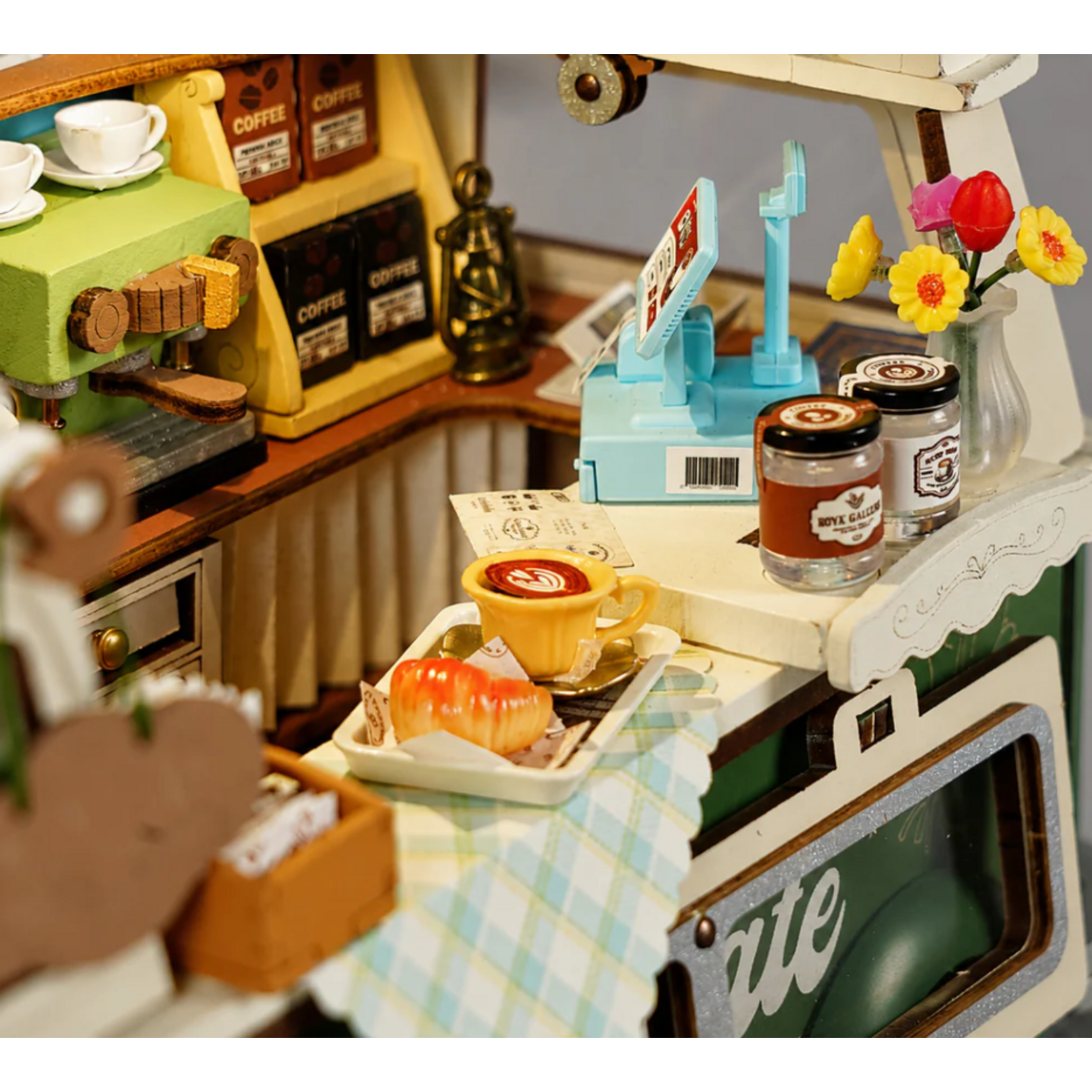 Robotime Rolife: Leo's Coffee Truck 3D Puzzle Creation Set