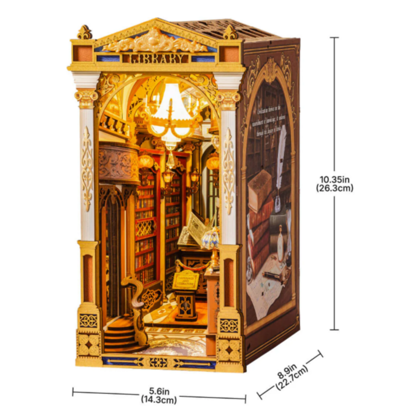 Robotime Rolife: Library of Wonders Book Nook & Wonderland