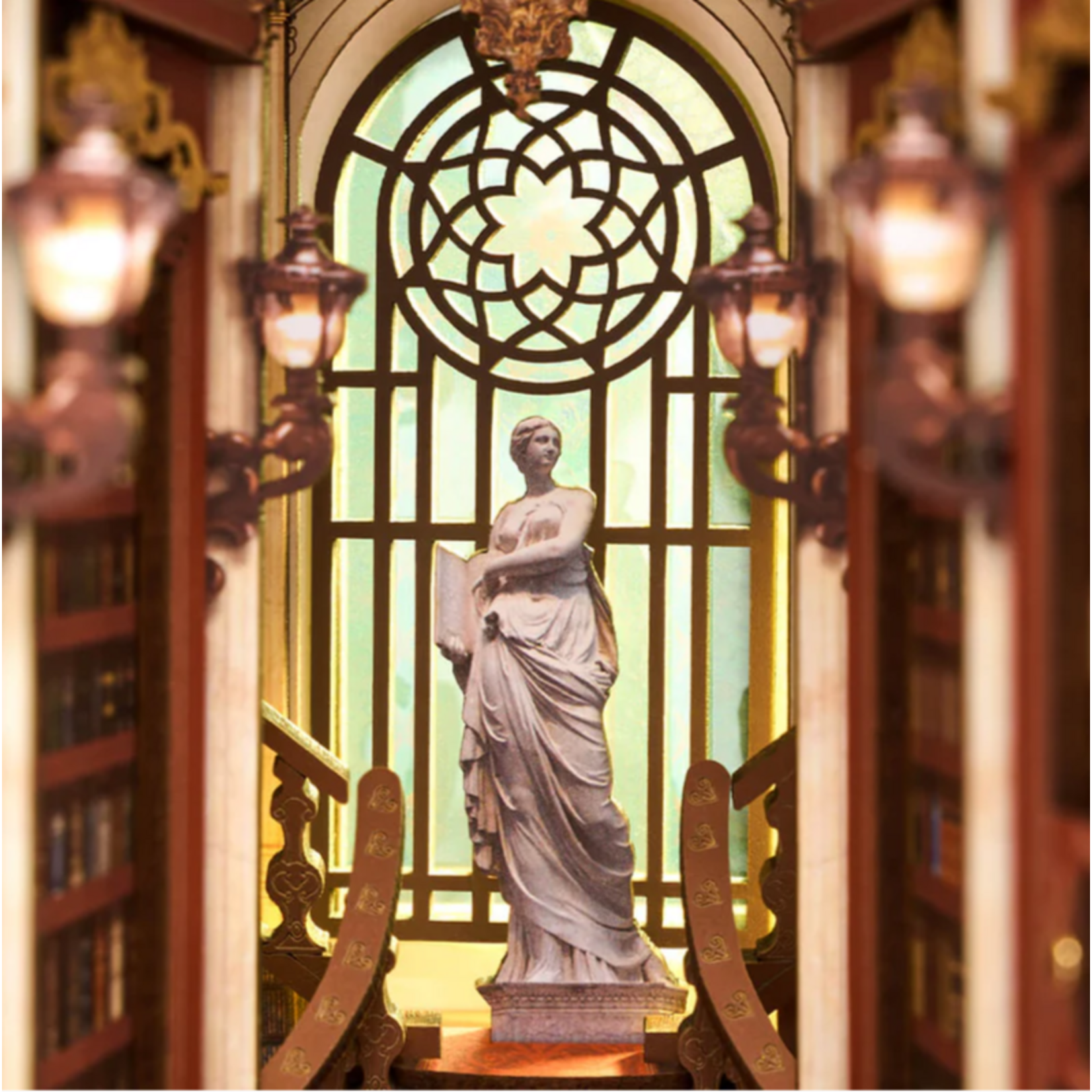 Robotime Rolife: Library of Wonders Book Nook & Wonderland