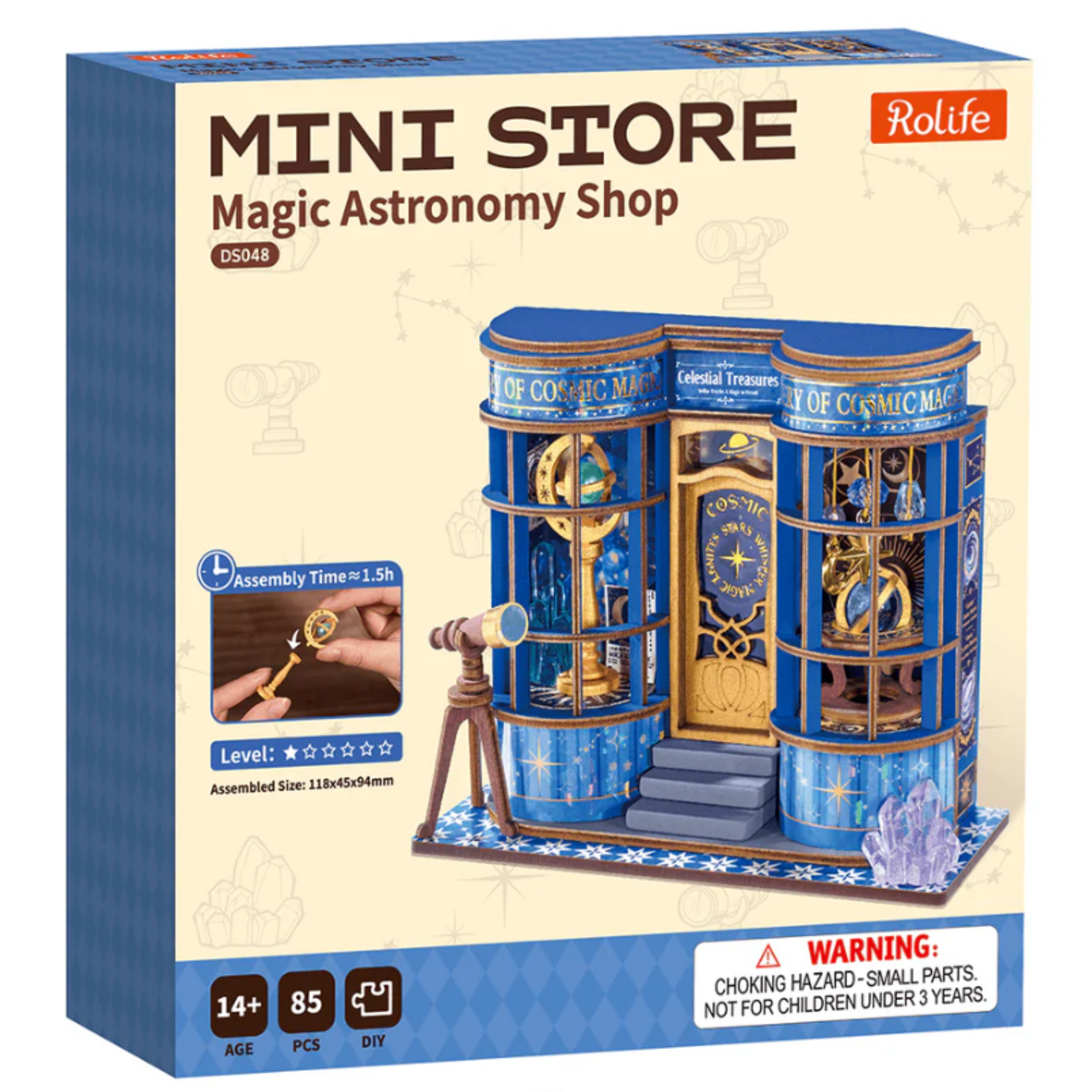 Robotime Rolife: Magic Astronomy Shop Mini Store