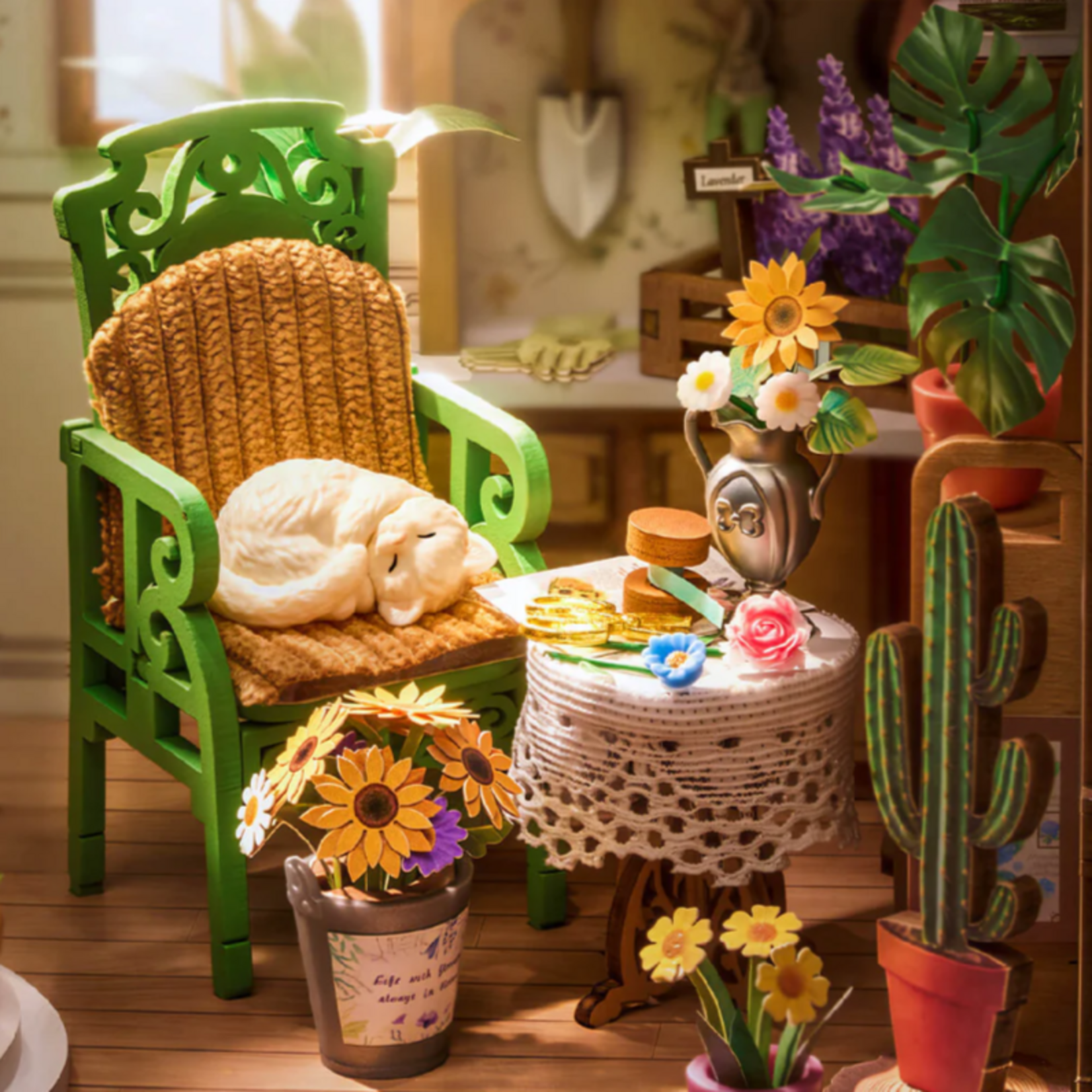 Robotime Rolife: Secret Bloomy Nook Book Nook & Wonderland