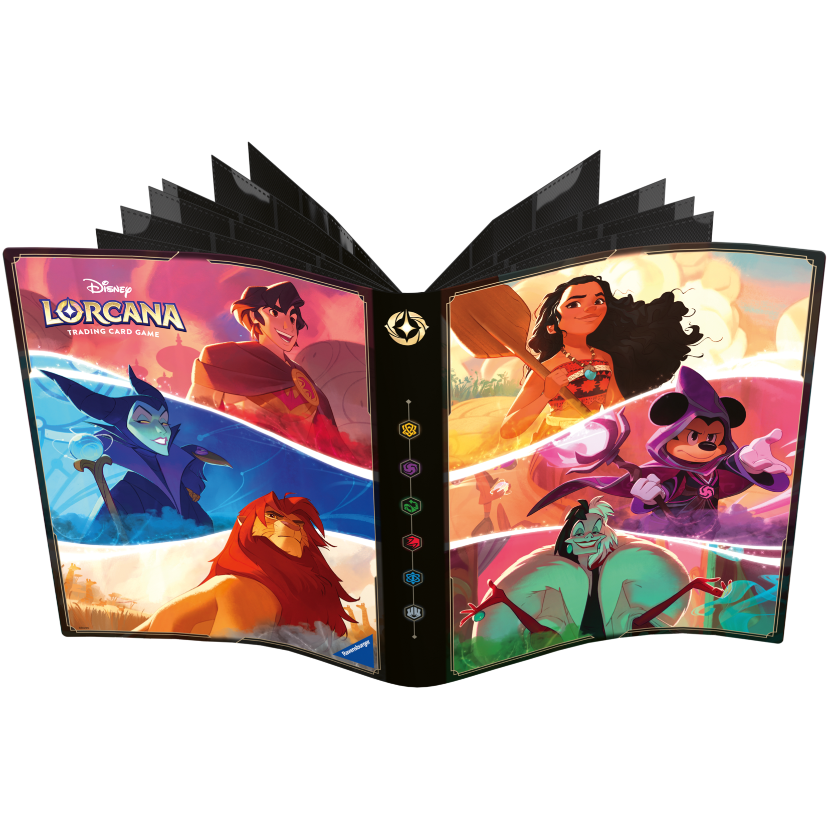 Ravensburger North America Disney Lorcana TCG: Shimmering Skies: Lorebook 252-Card Portfolio