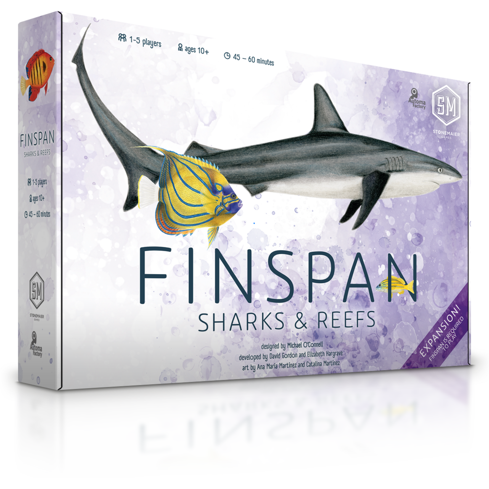 Stonemaier Games Finspan: Sharks & Reefs Expansion