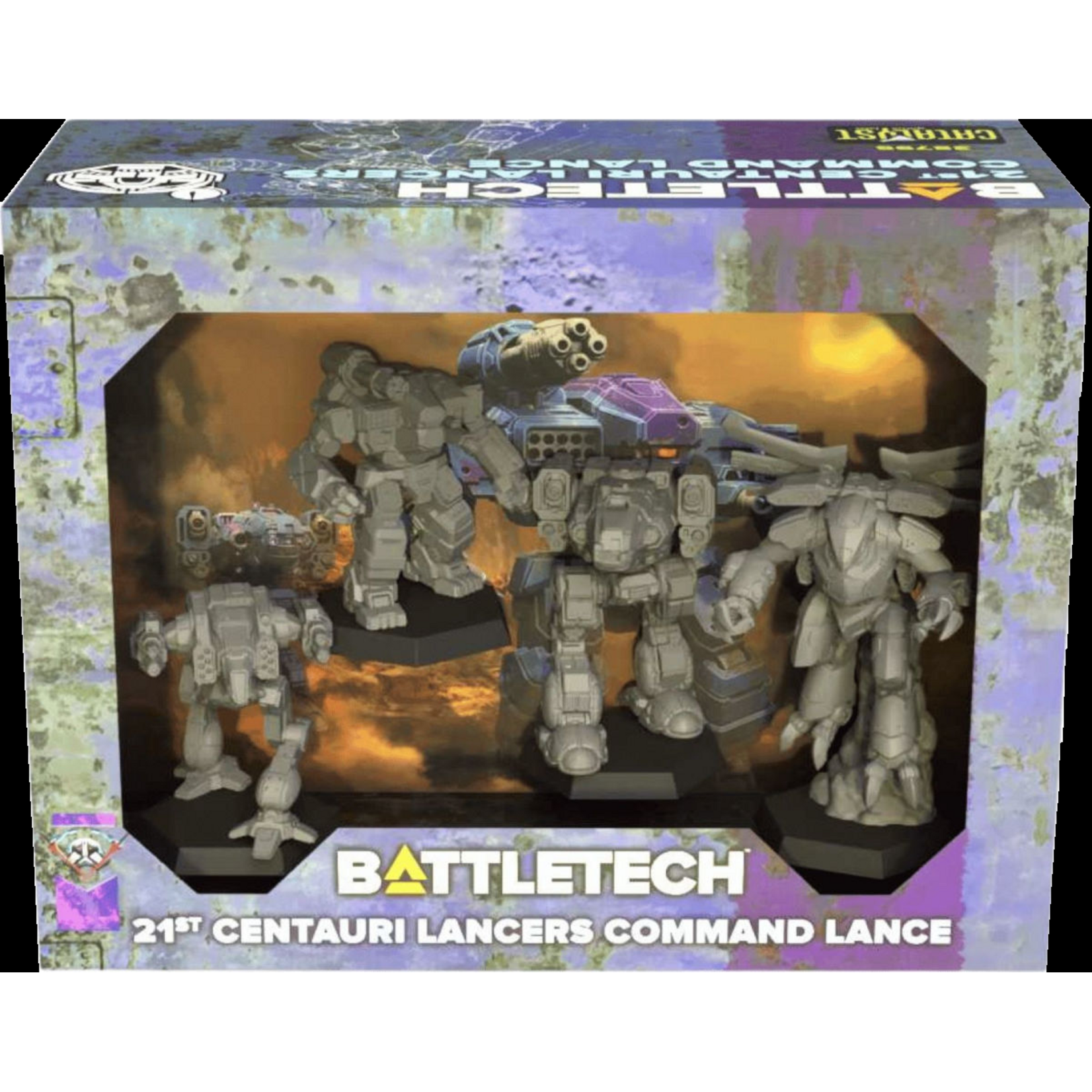 Catalyst Game Labs BattleTech: 21st Centauri Lancers Command Lance