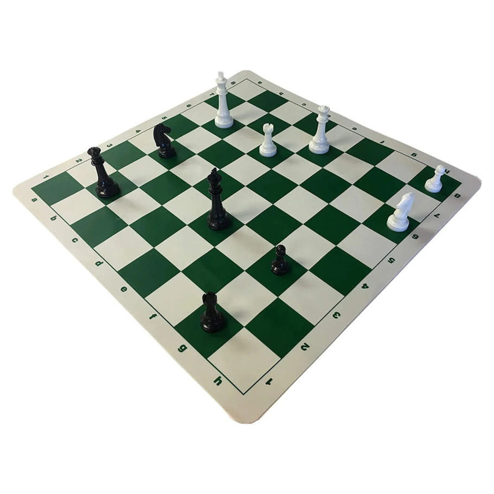John Hansen Tournament Chess Set with Silicone Mat