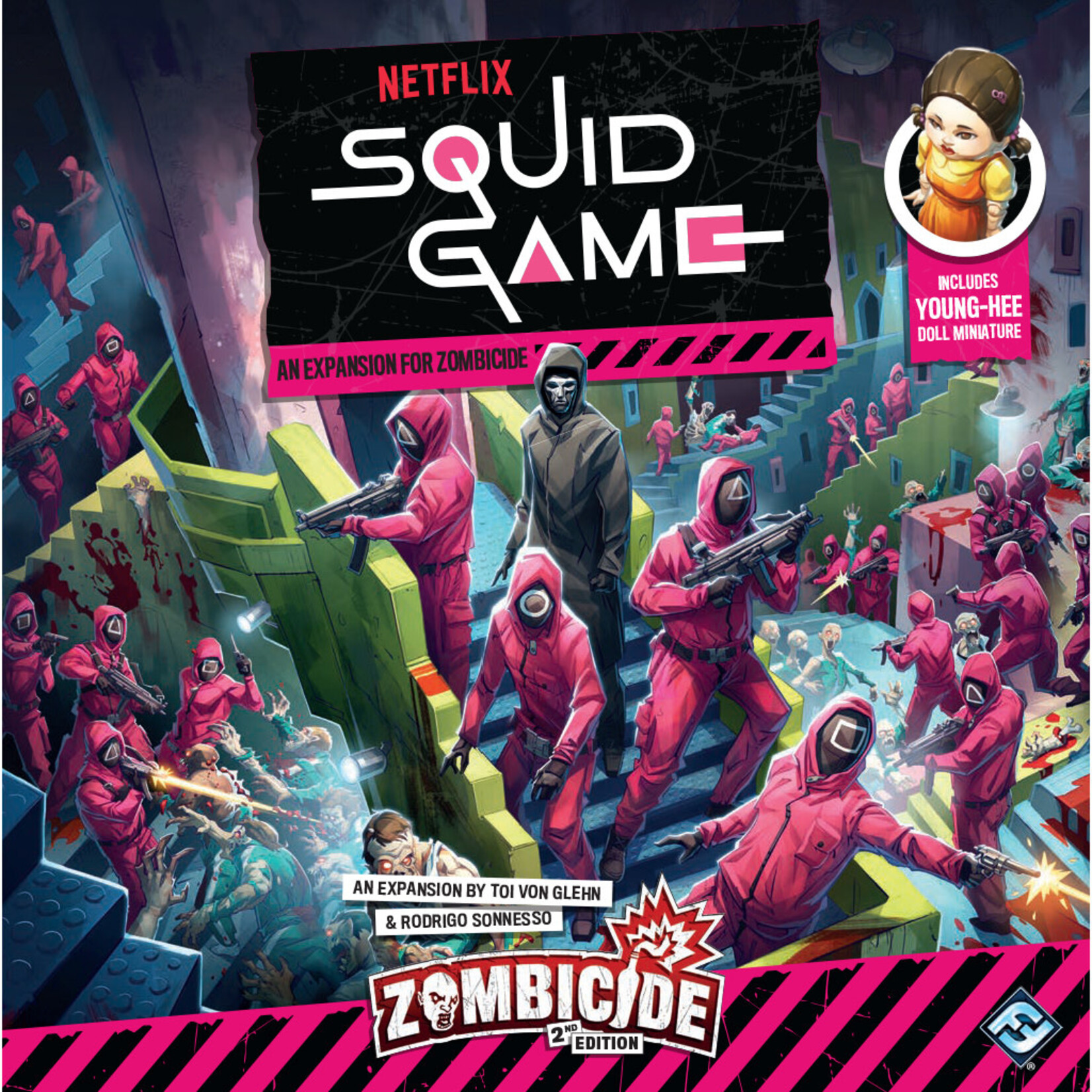 Fantasy Flight Games Zombicide 2nd Edition: Squid Game Expansion