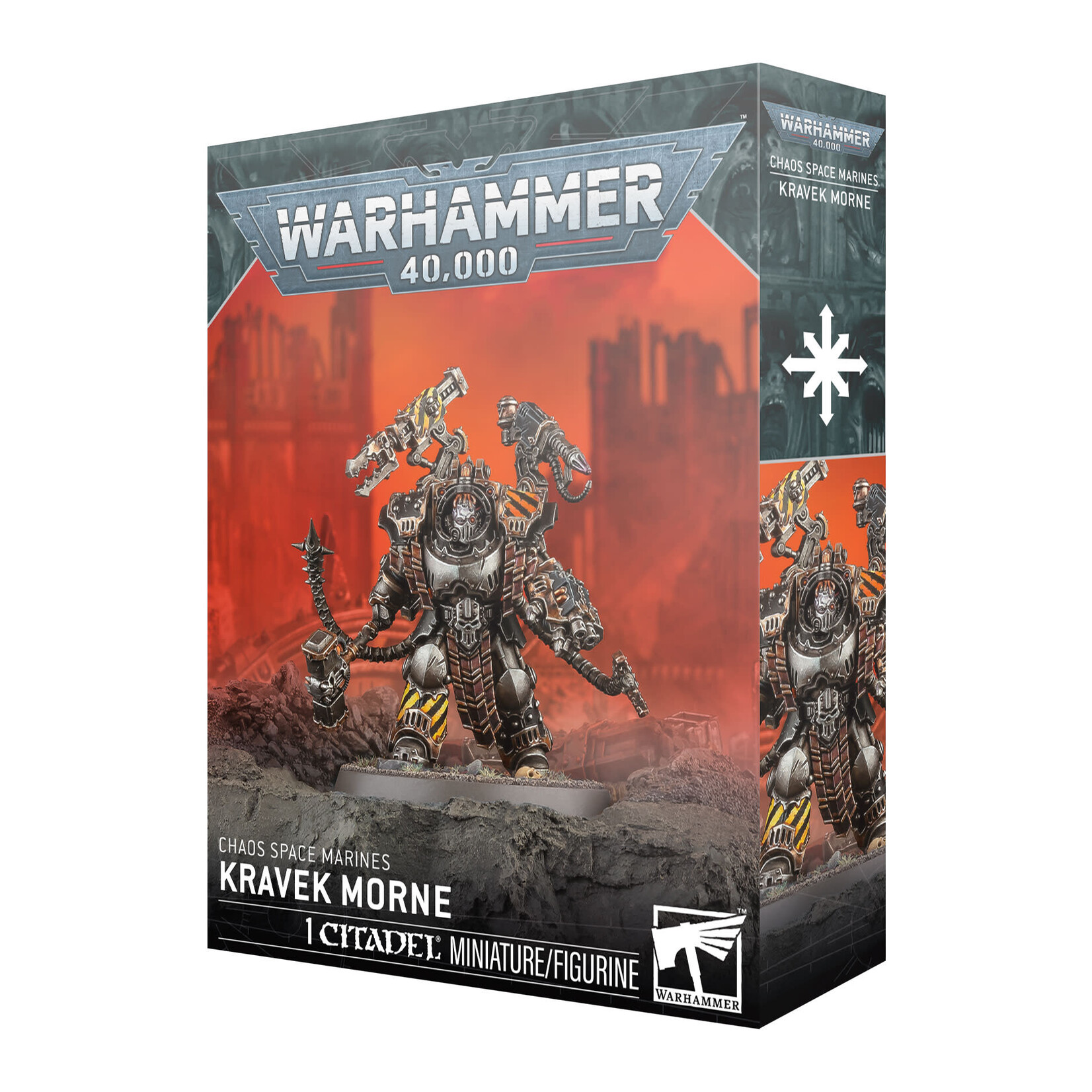 Games Workshop Warhammer 40K: Chaos Space Marines: Kravek Morne