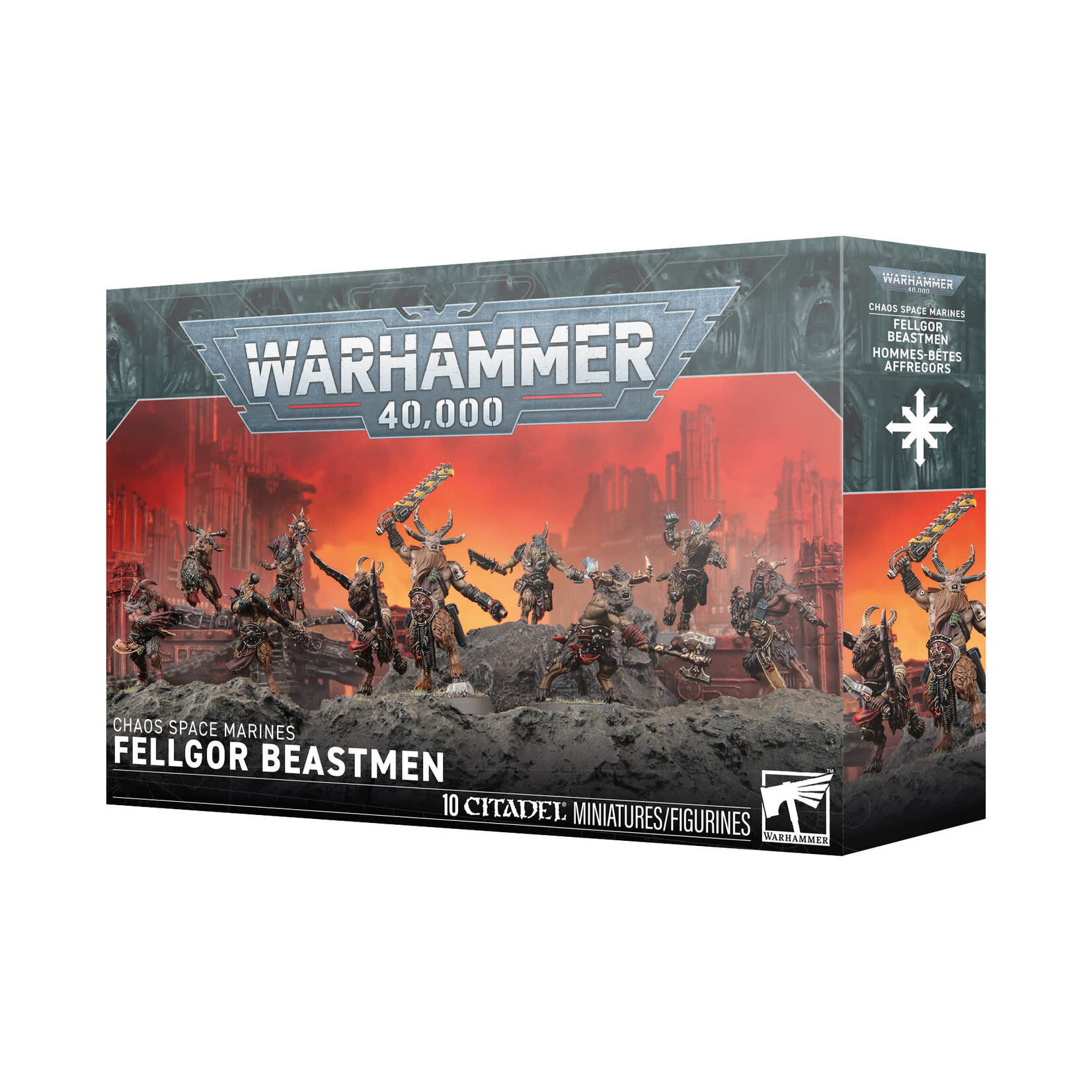 Games Workshop Warhammer 40K: Chaos Space Marines: Fellgor Beastmen