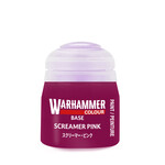 Games Workshop Warhammer Colour Base Screamer Pink