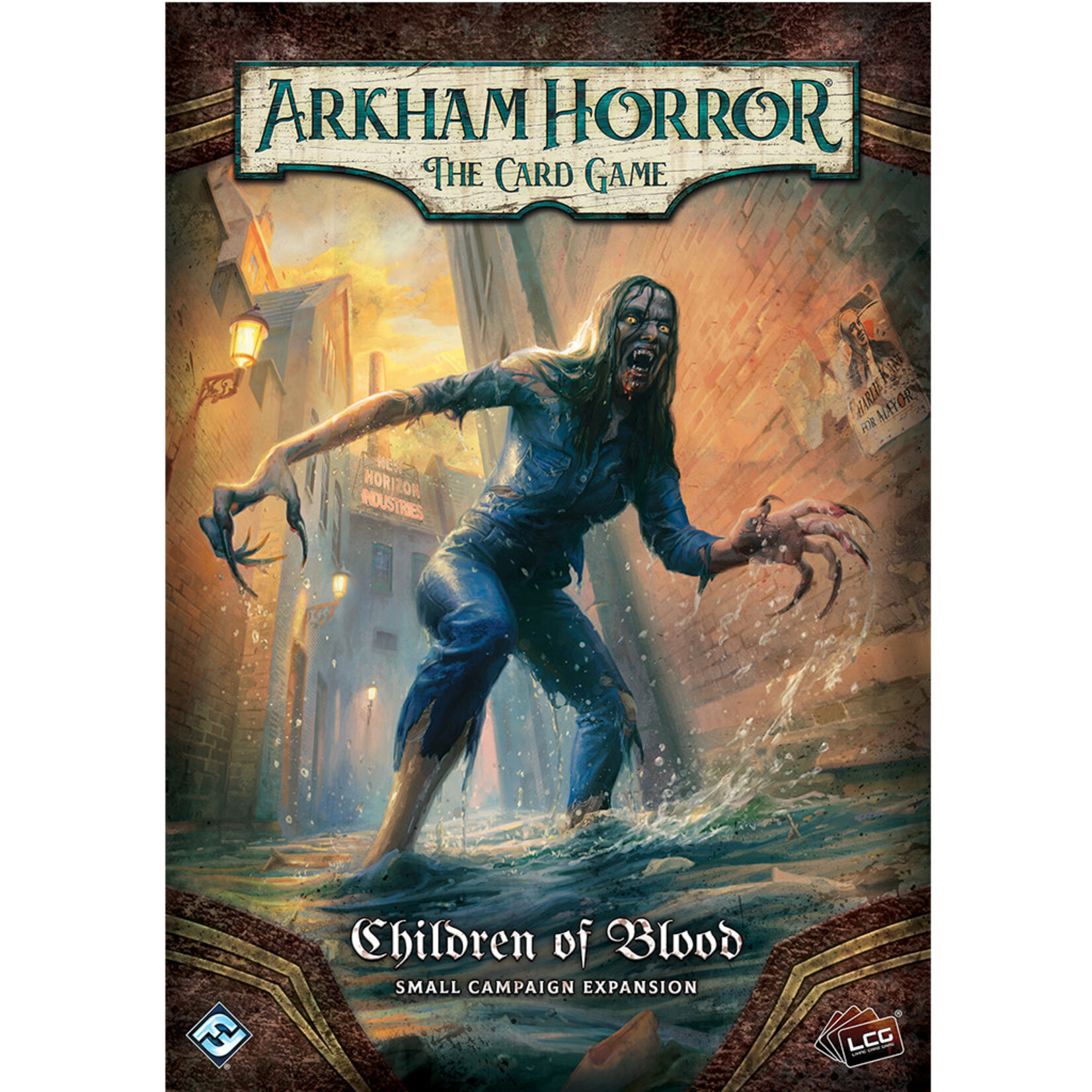 Fantasy Flight Games PRERELEASE Arkham Horror: The Card Game: Children of Blood Small Campaign Expansion