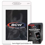 BCW Supplies Semi-Rigid: #1 Graded (1-SR1) 50 count Pack