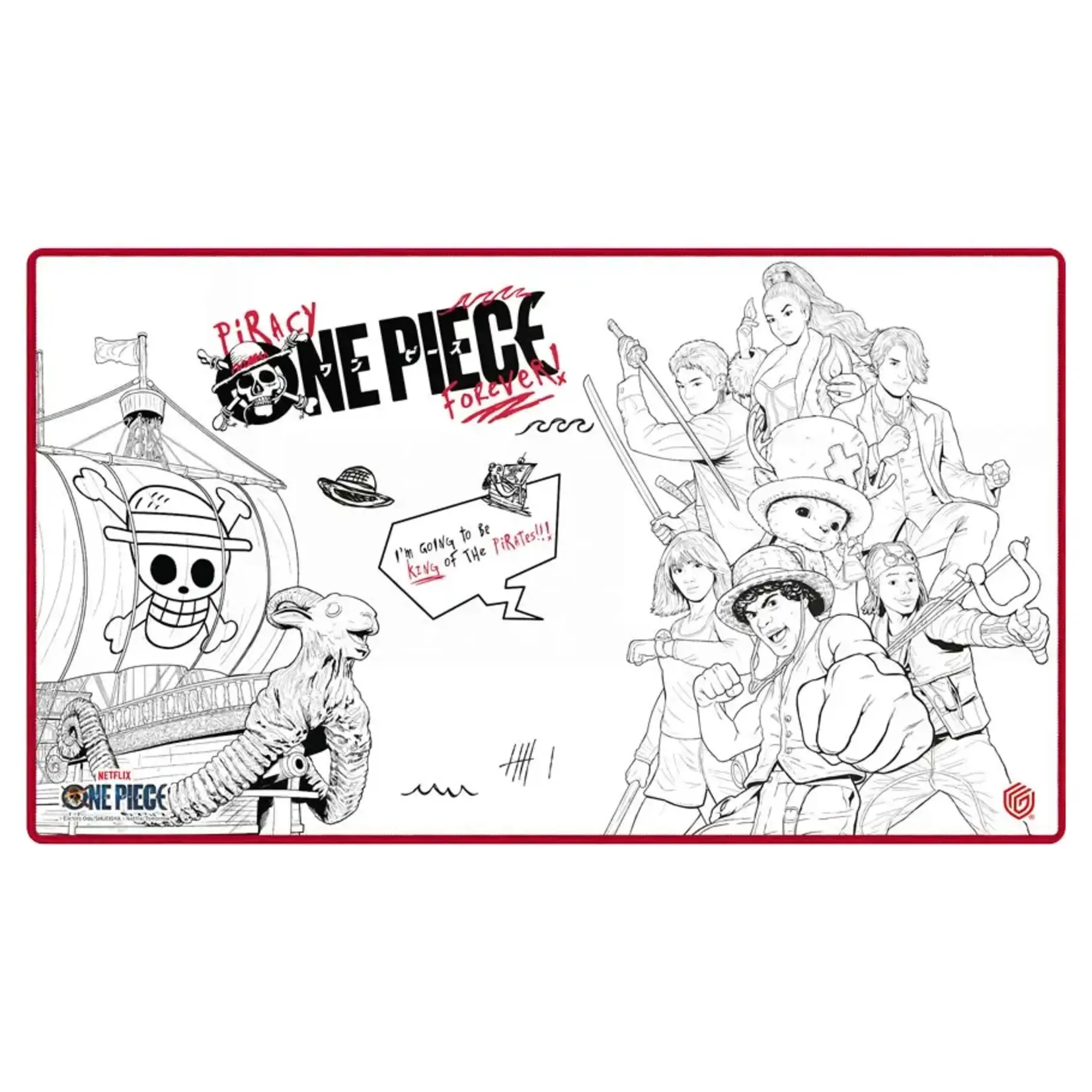 Ultimate Guard Playmat: One Piece: Sketch
