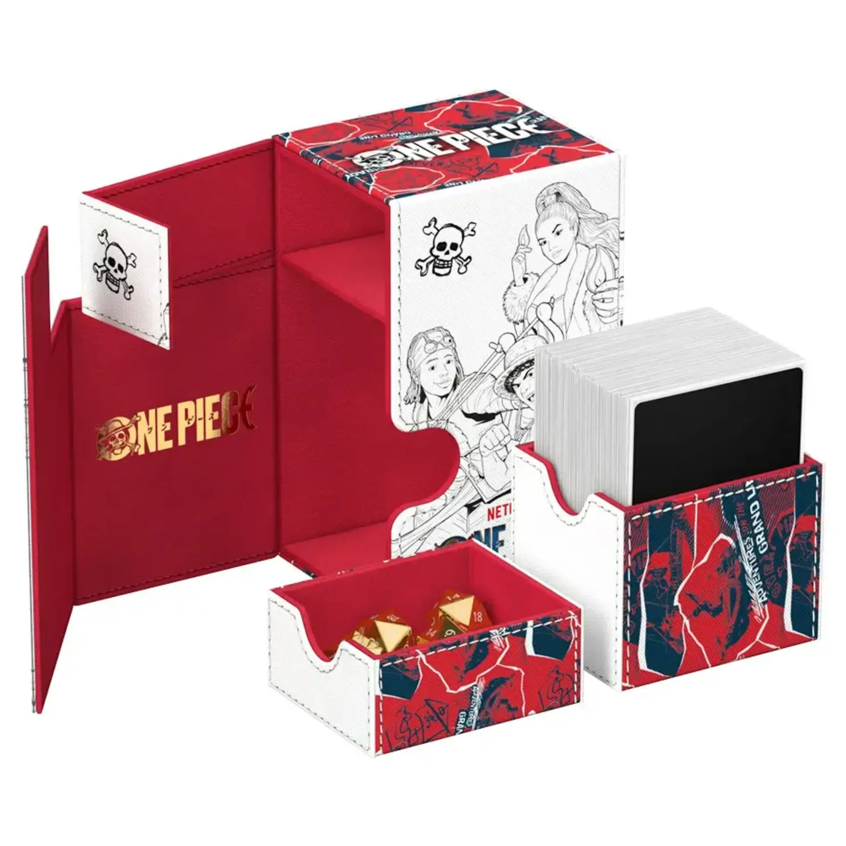Ultimate Guard Flip`n`Tray 80+: One Piece: Sketch